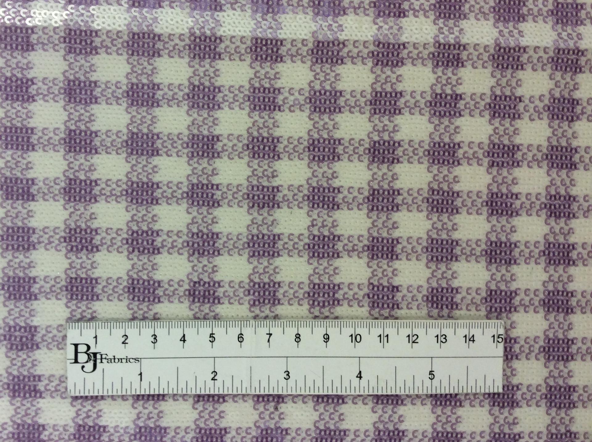 GINGHAM SEQUIN