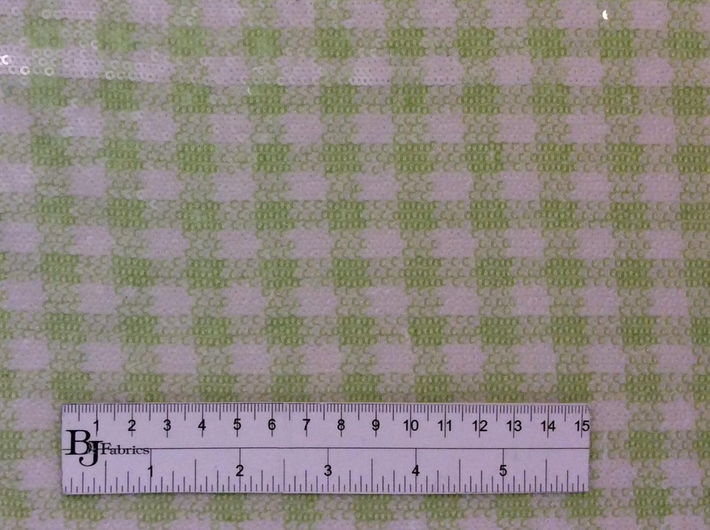 Sequins on Stretch Tulle