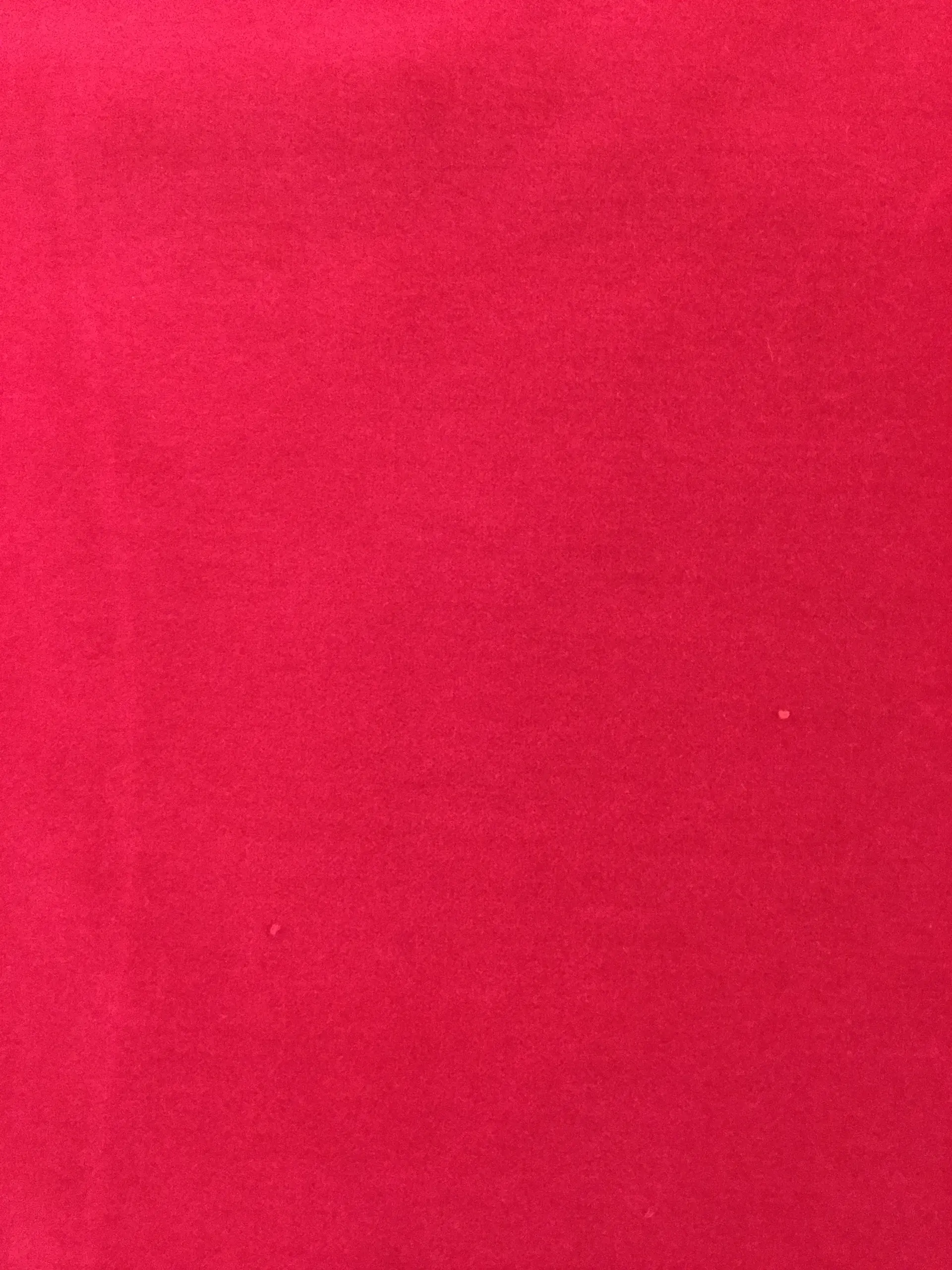 Pure Cotton Velvet in Hot Pink