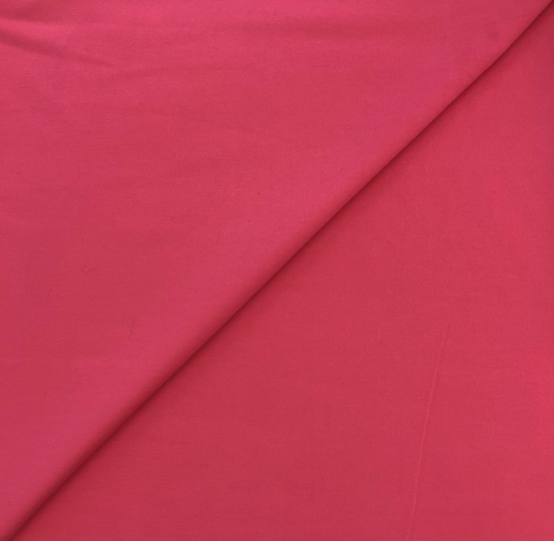 Lightweight Rayon Blend Ponte Knit in Bubblegum Pink