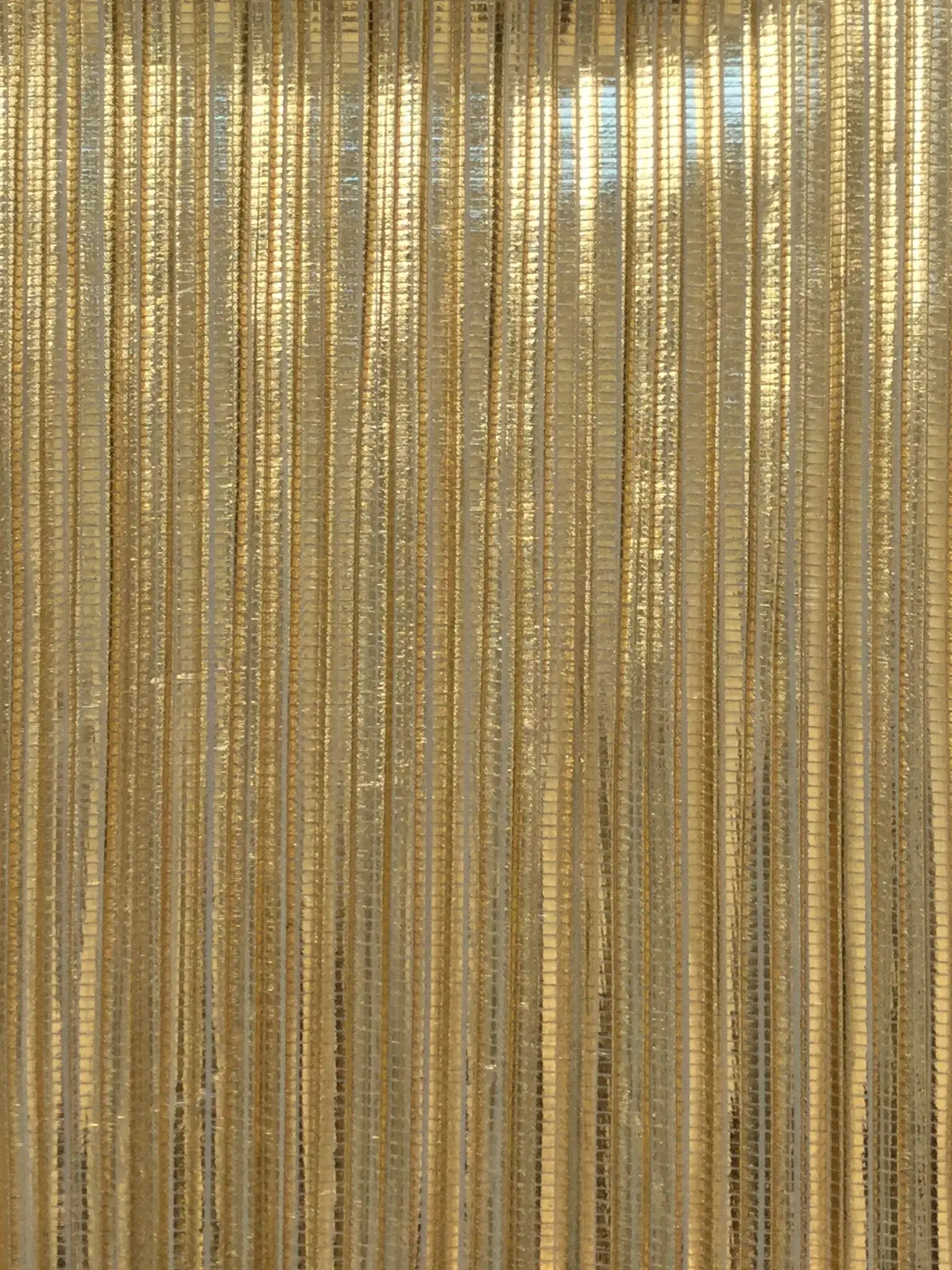 Pleated Polyester Jersey with Foil