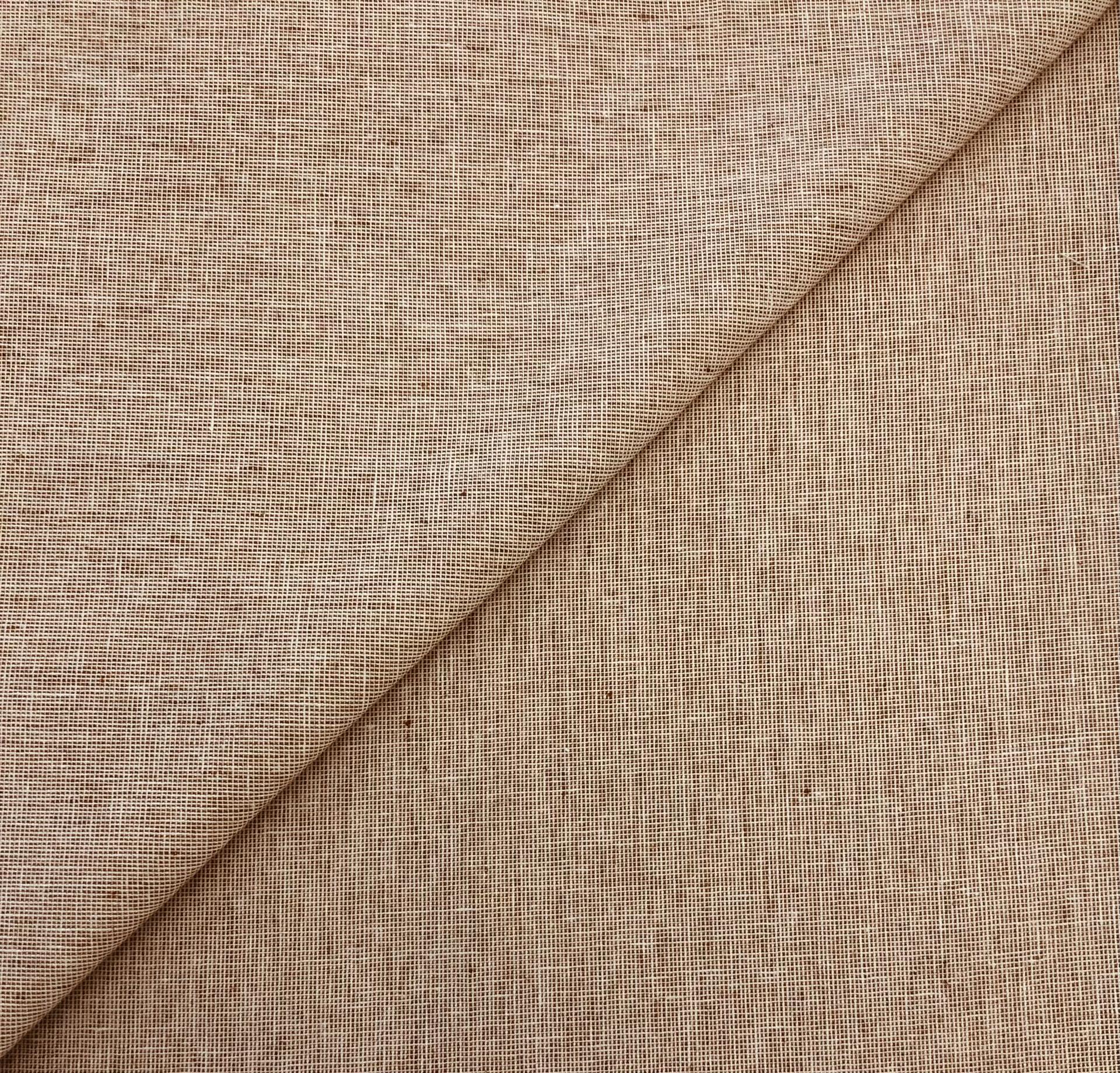 Yarn Dyed Linen Cotton in Taupe