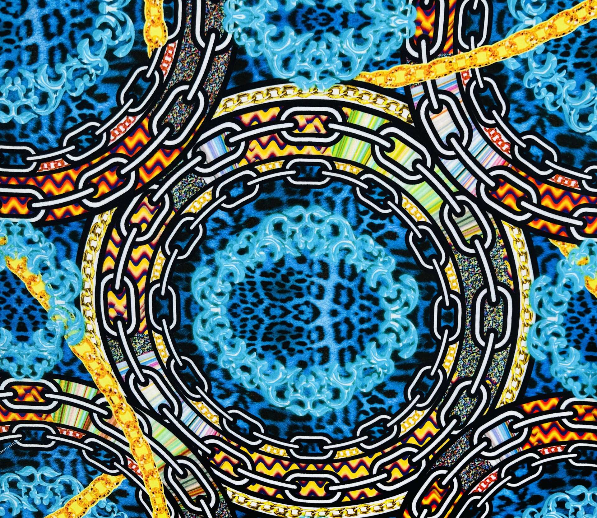 Italian Viscose Challis Print