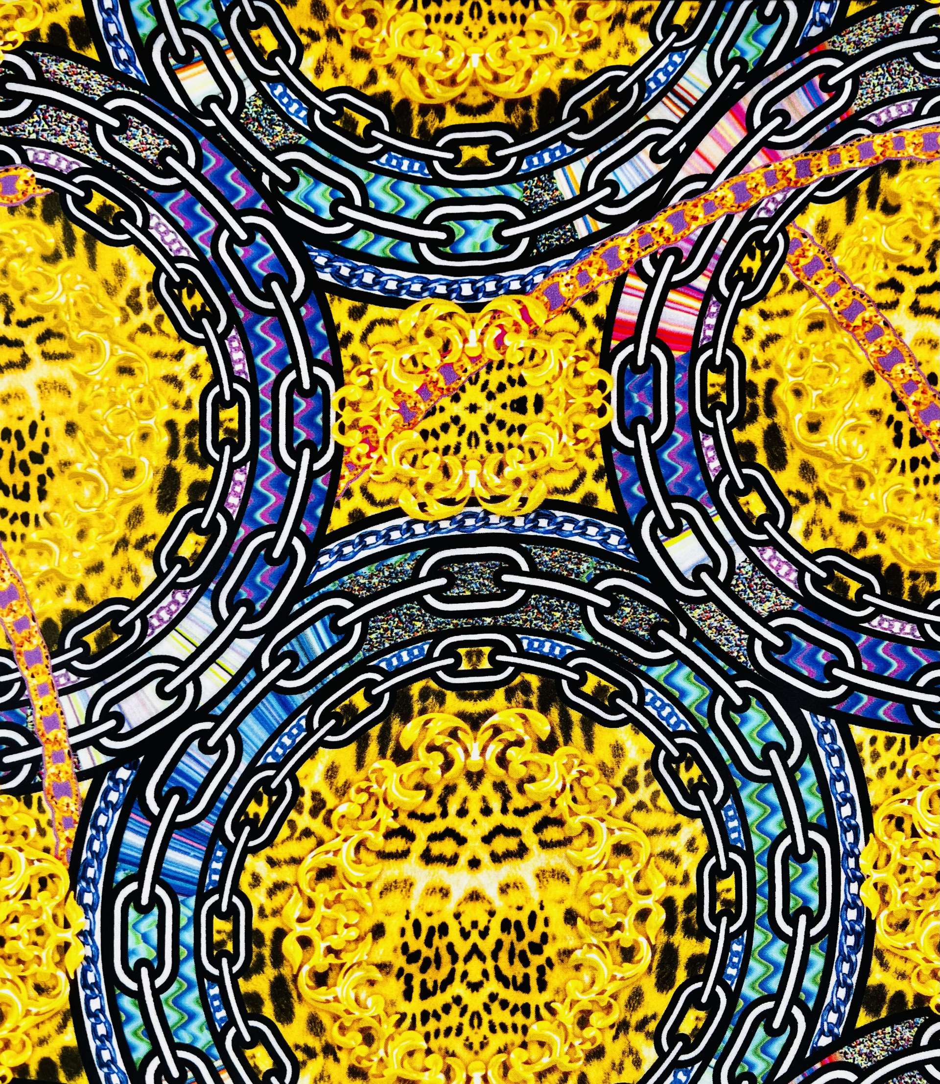 Italian Viscose Challis Print