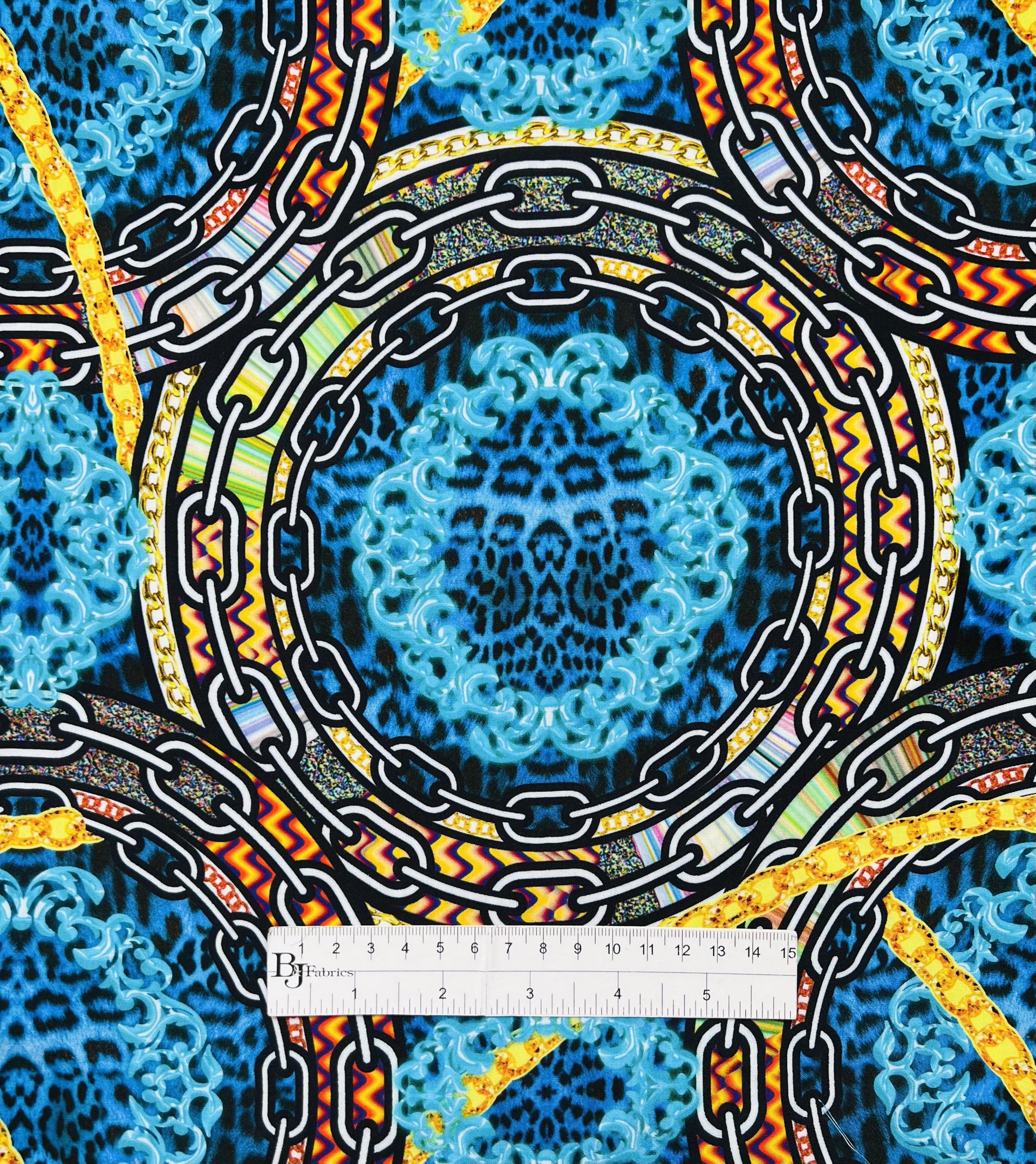 Italian Viscose Challis Print