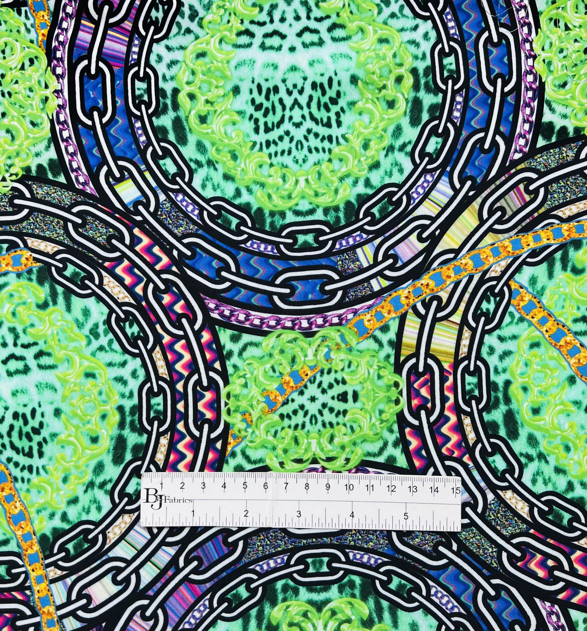 Italian Viscose Challis Print