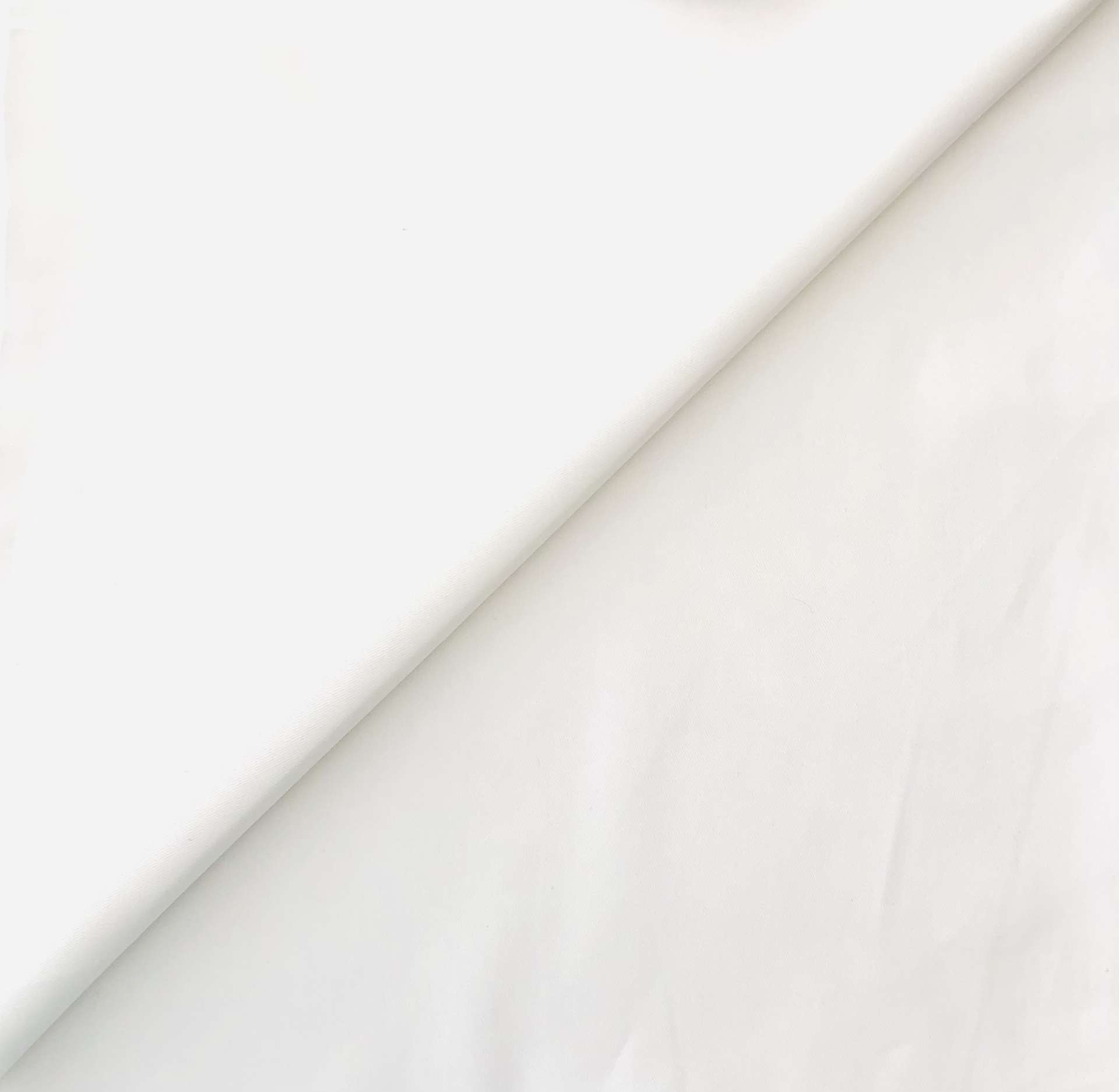 Cotton Brushed Twill in White
