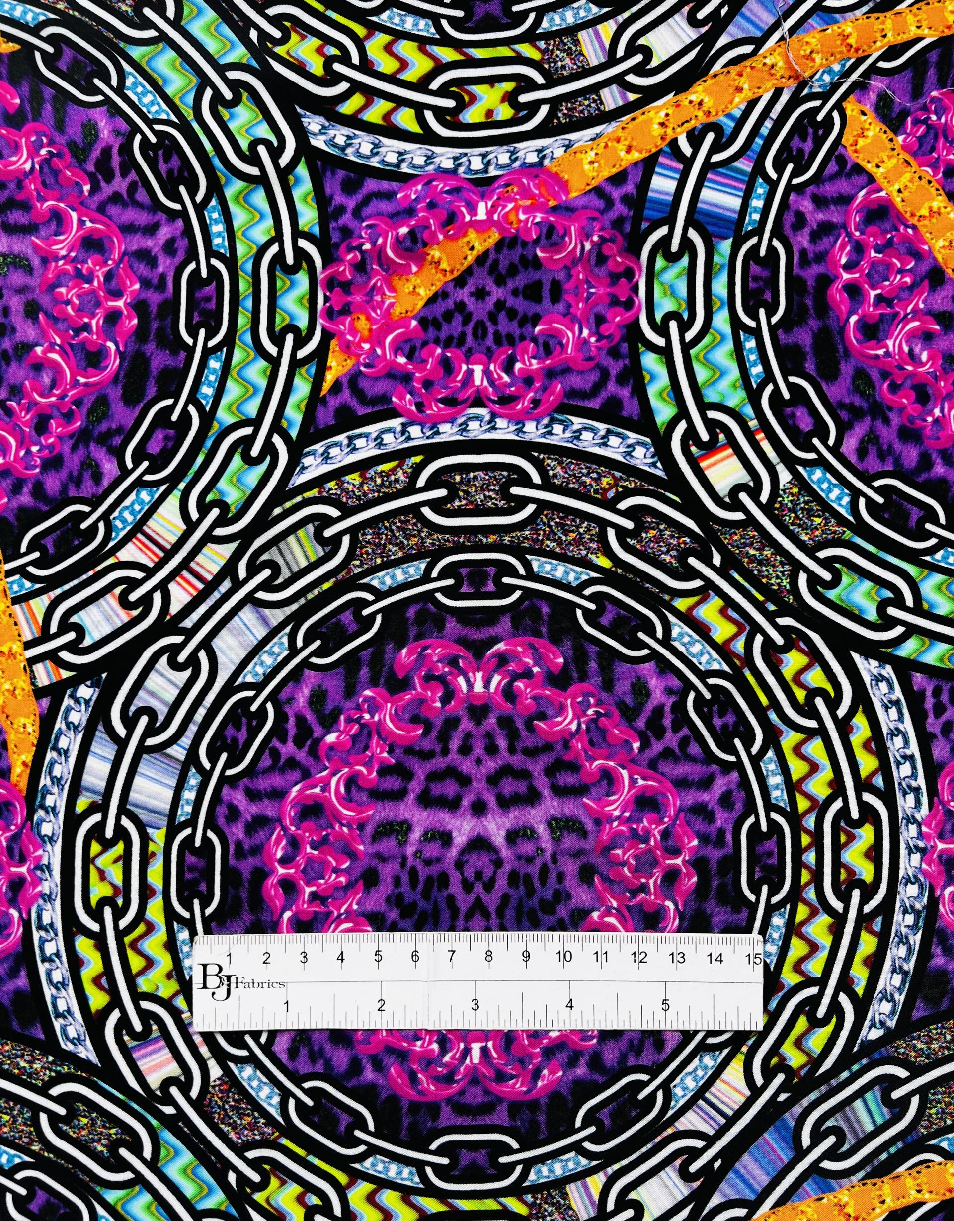 Italian Viscose Challis Print