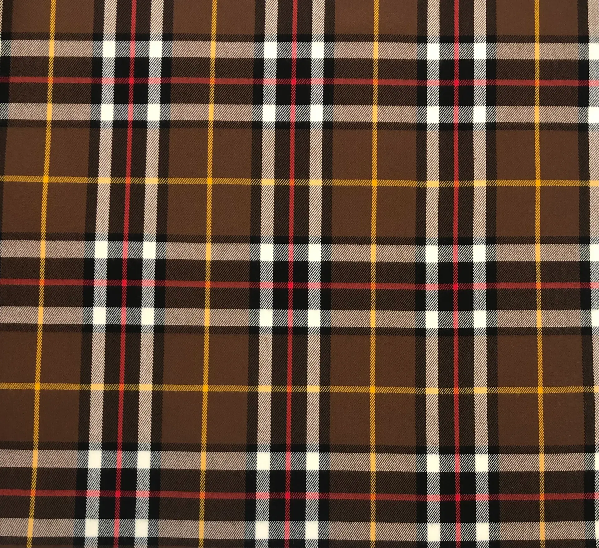 RAYON BLEND PLAID