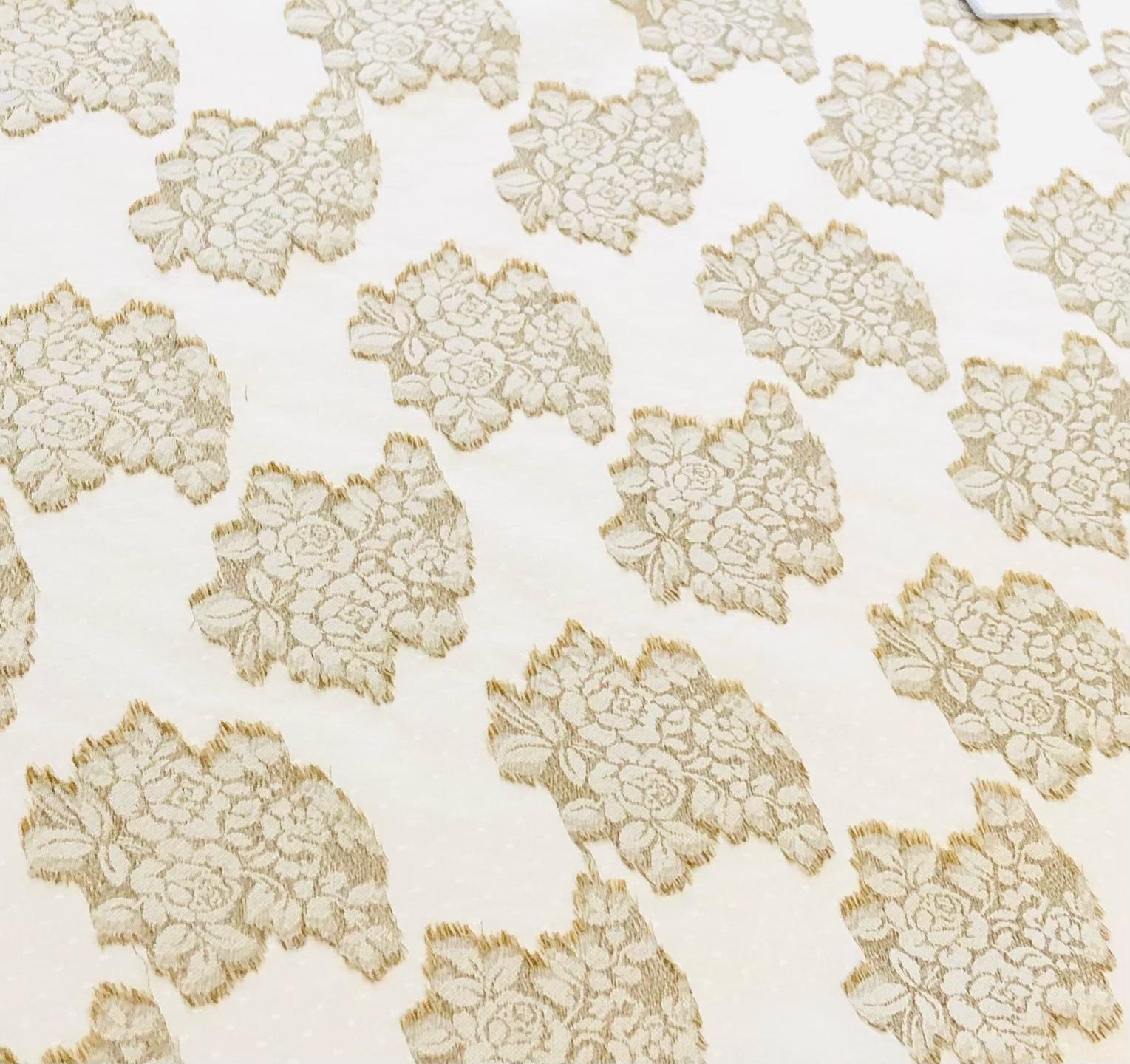 Pure Silk Fil Coupe Floral