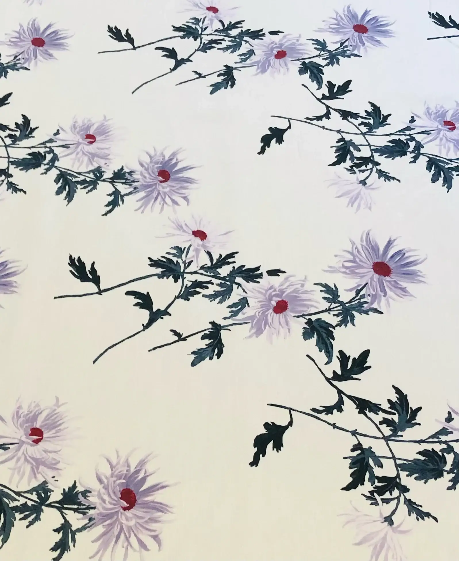 Silk & Cotton Floral Print