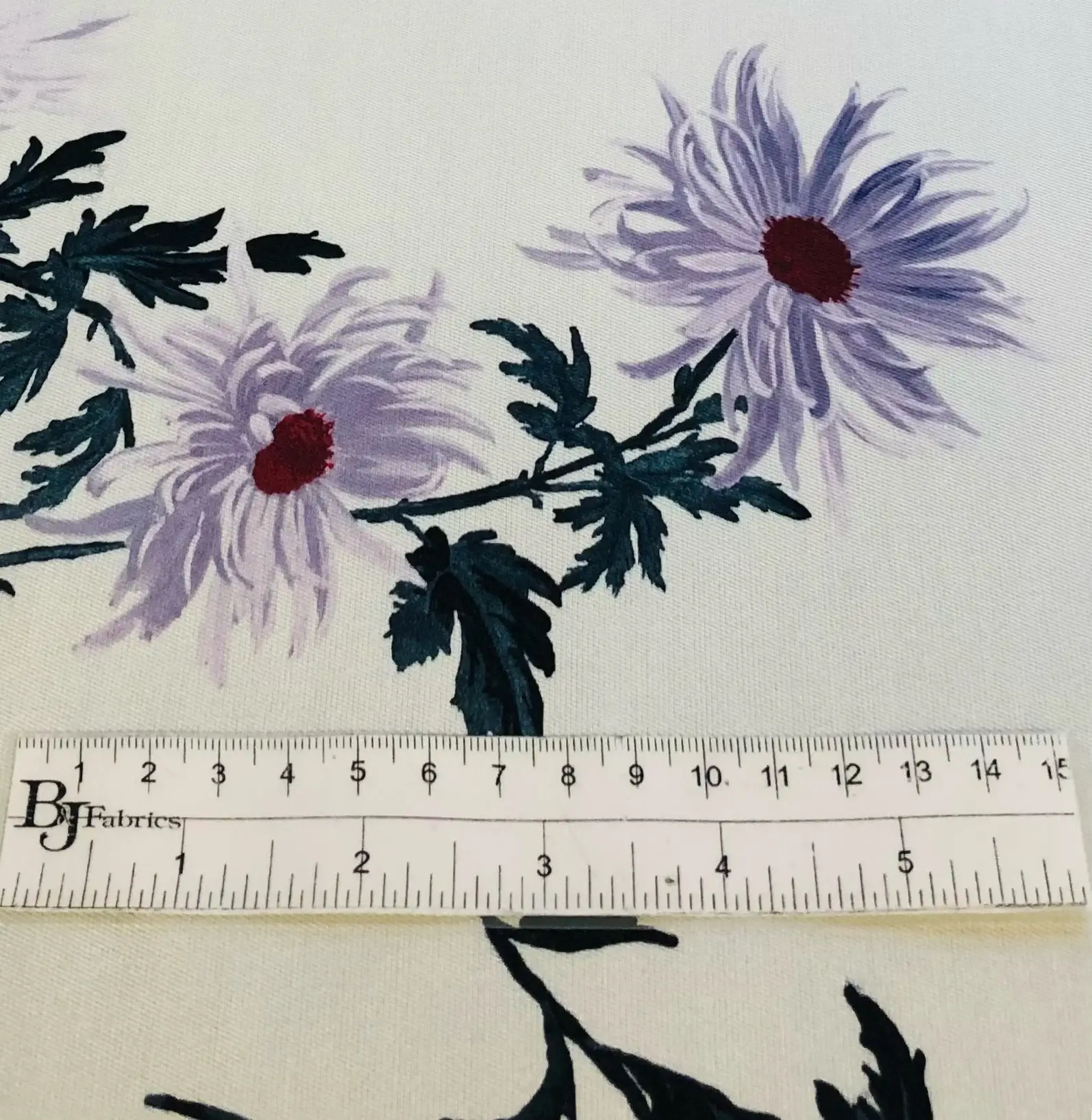 Silk & Cotton Floral Print