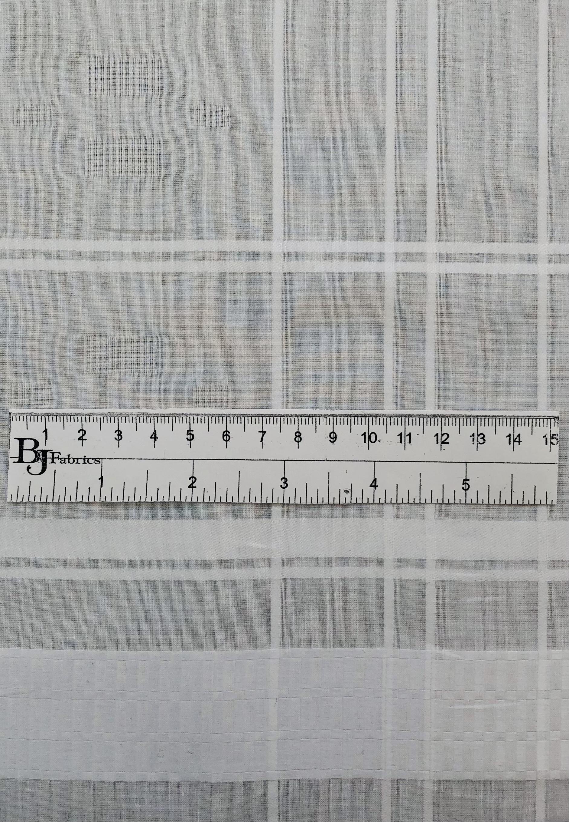 Swiss Cotton Jacquard in Optic White
