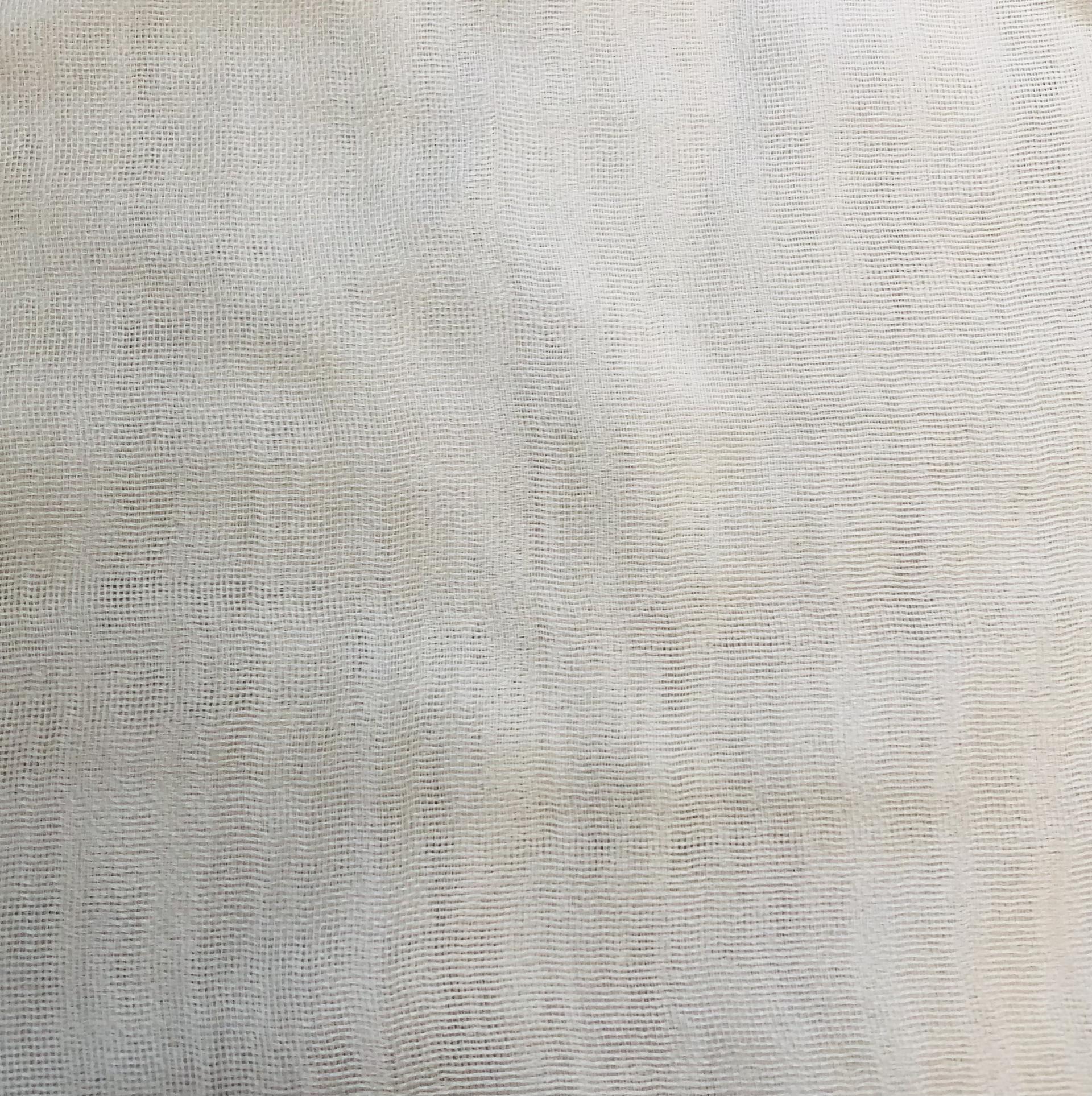 Layered Silk Gauze In Eggshell