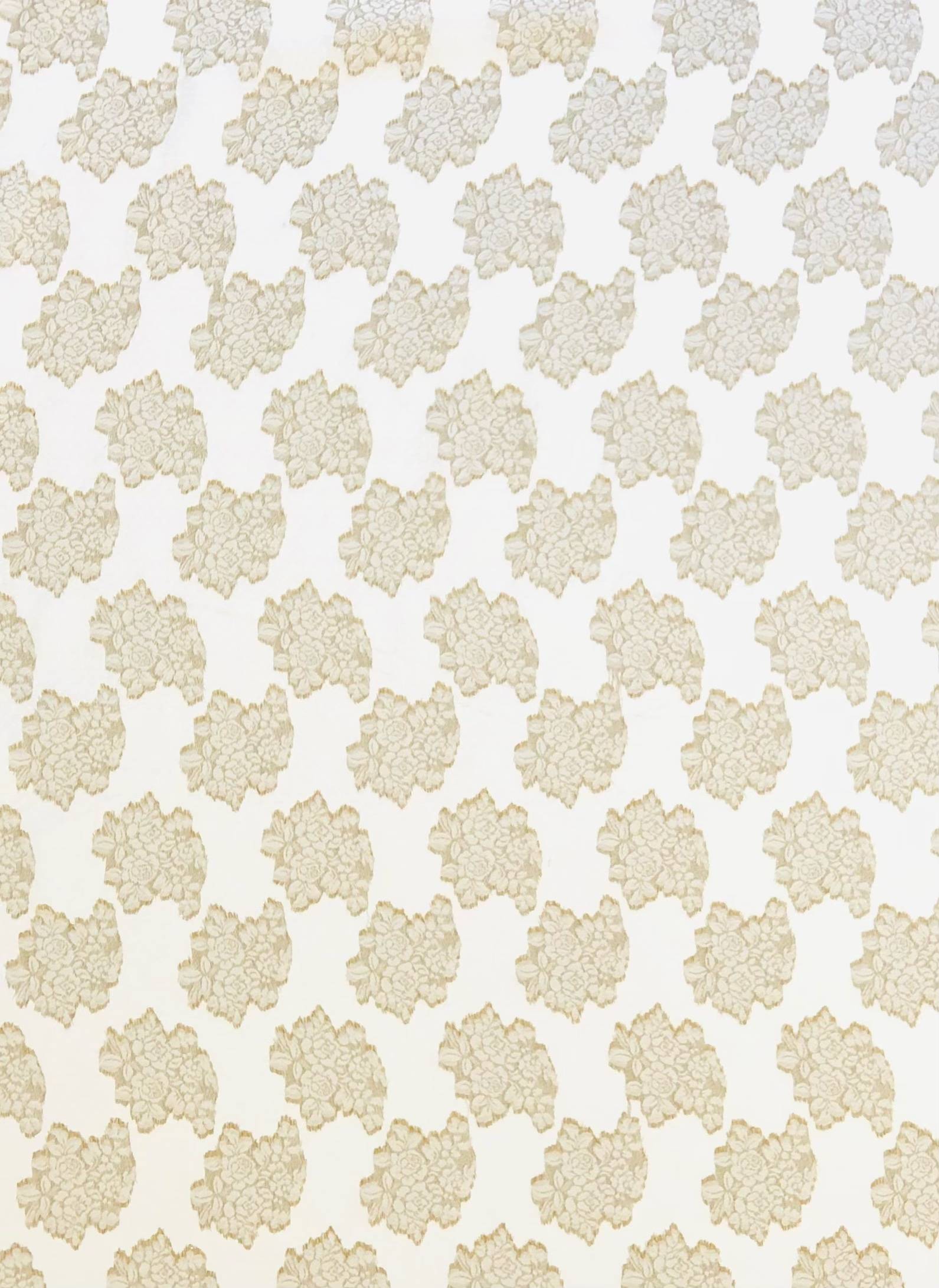 Pure Silk Fil Coupe Floral