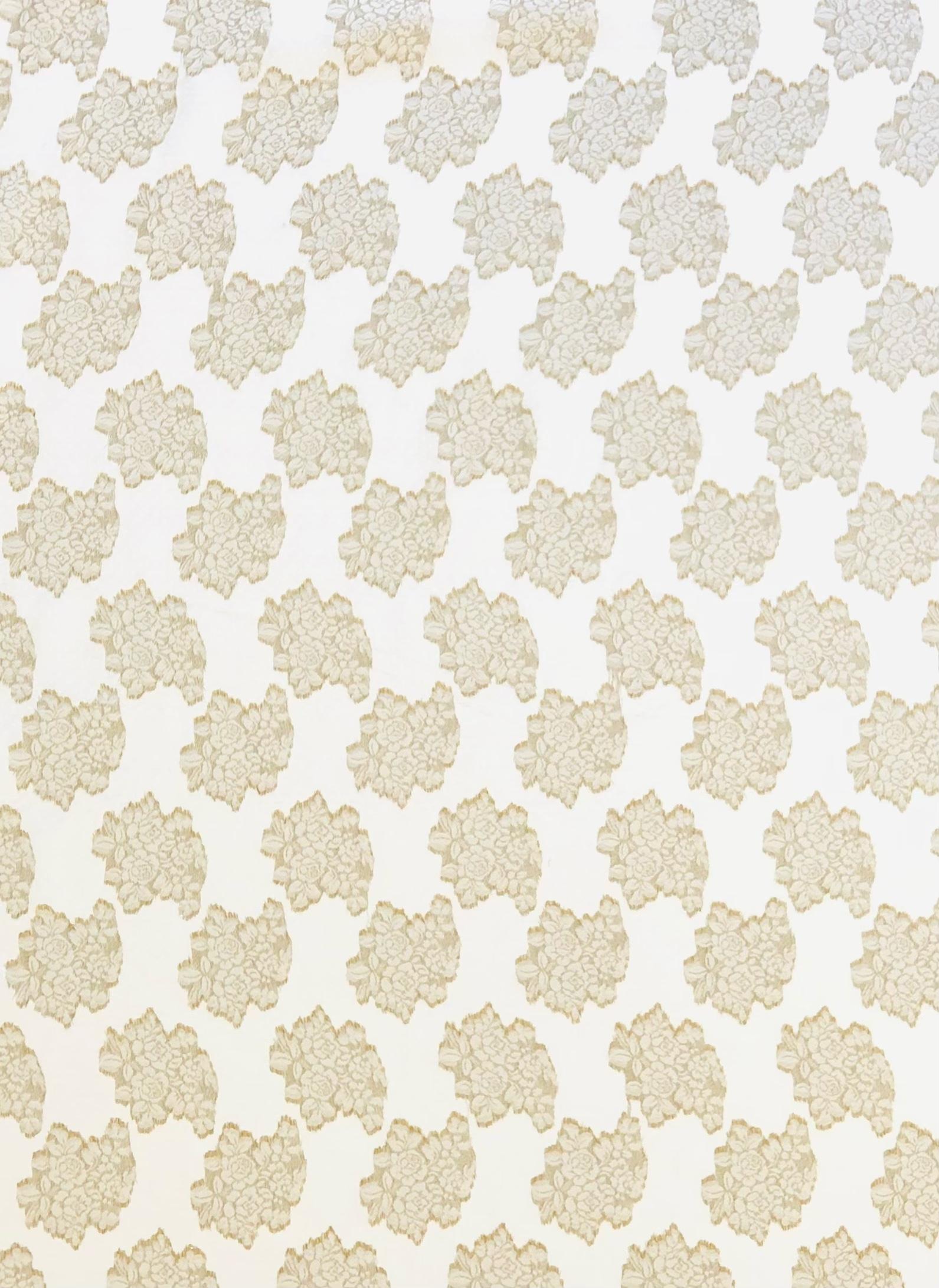 Pure Silk Fil Coupe Floral