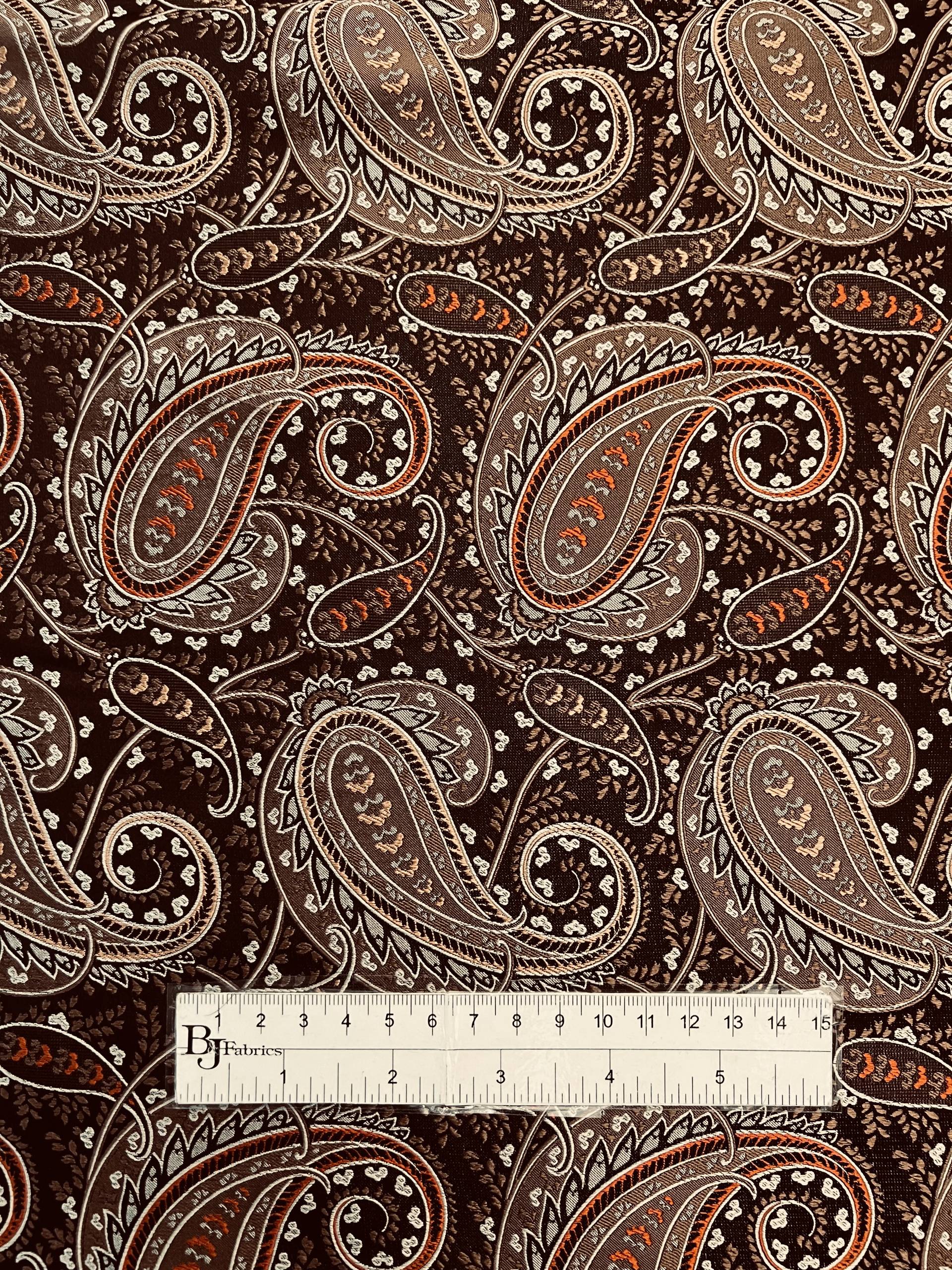 MADE IN ITALY 100% SILK BROCADE