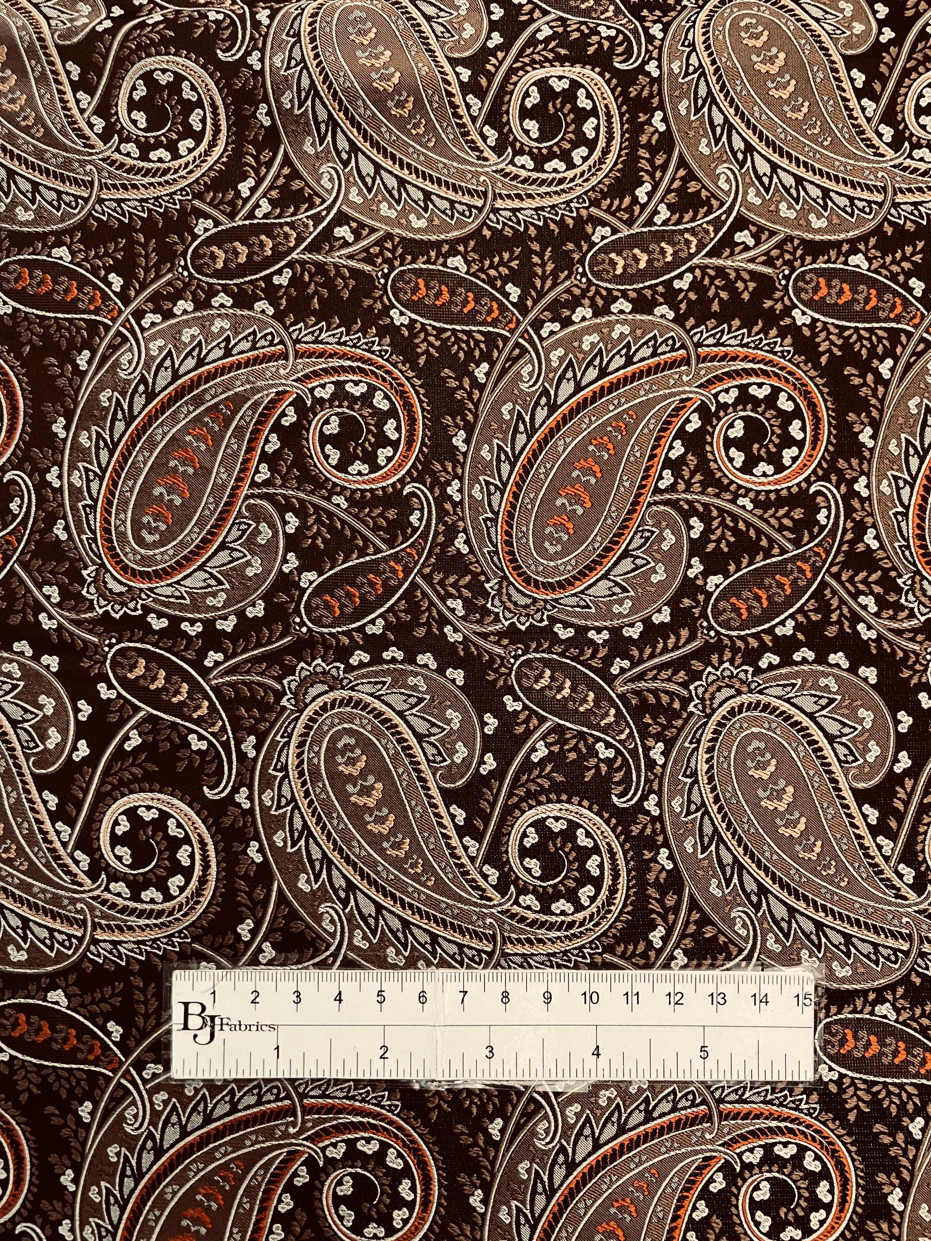 MADE IN ITALY 100% SILK BROCADE