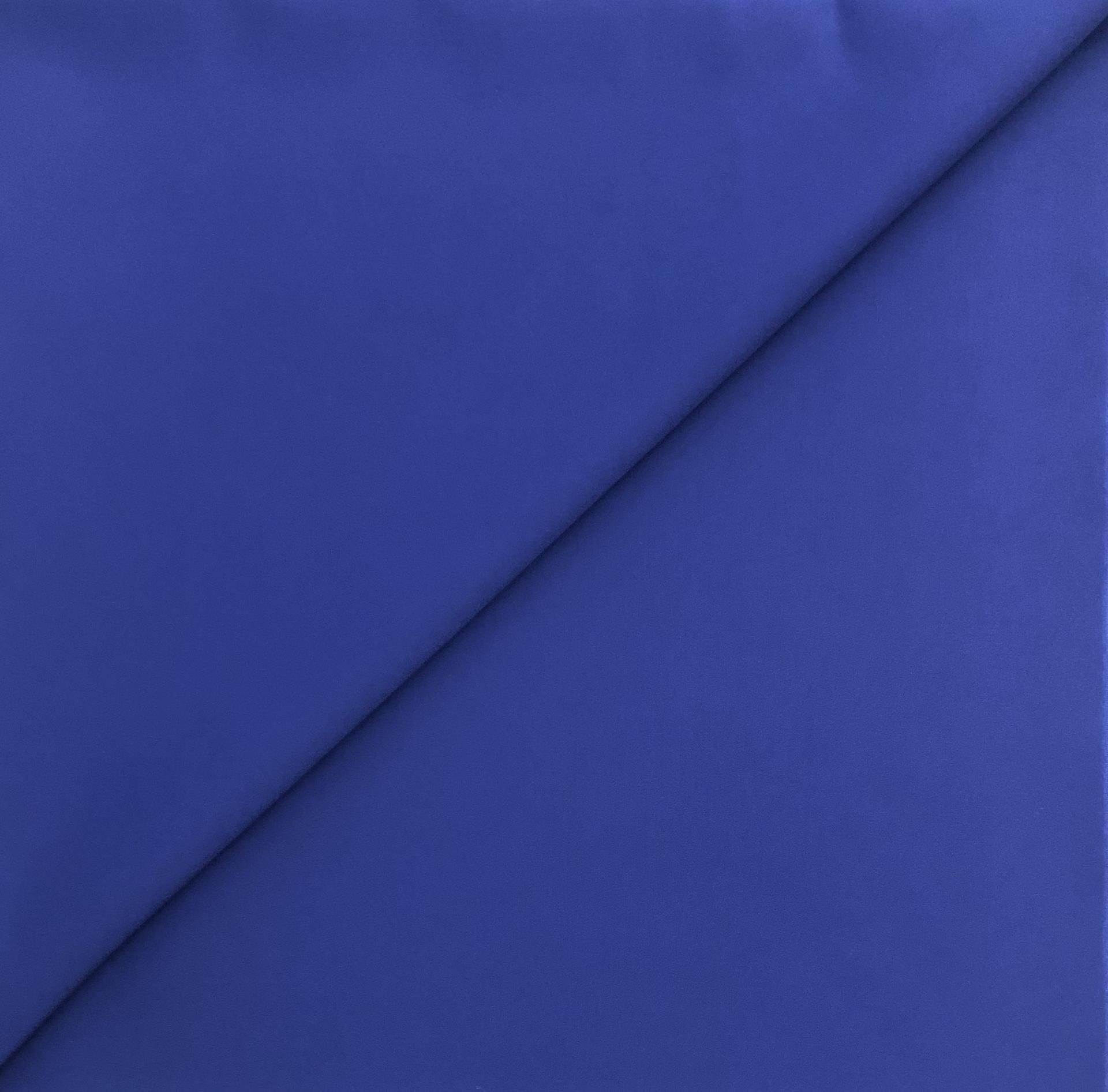 Cotton Nylon Spandex Suiting in Royal