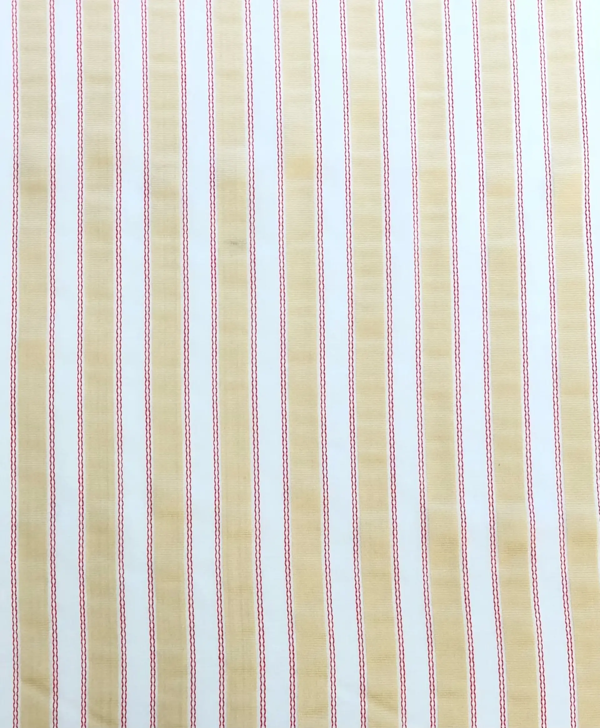 Silk Blend Satin Stripe