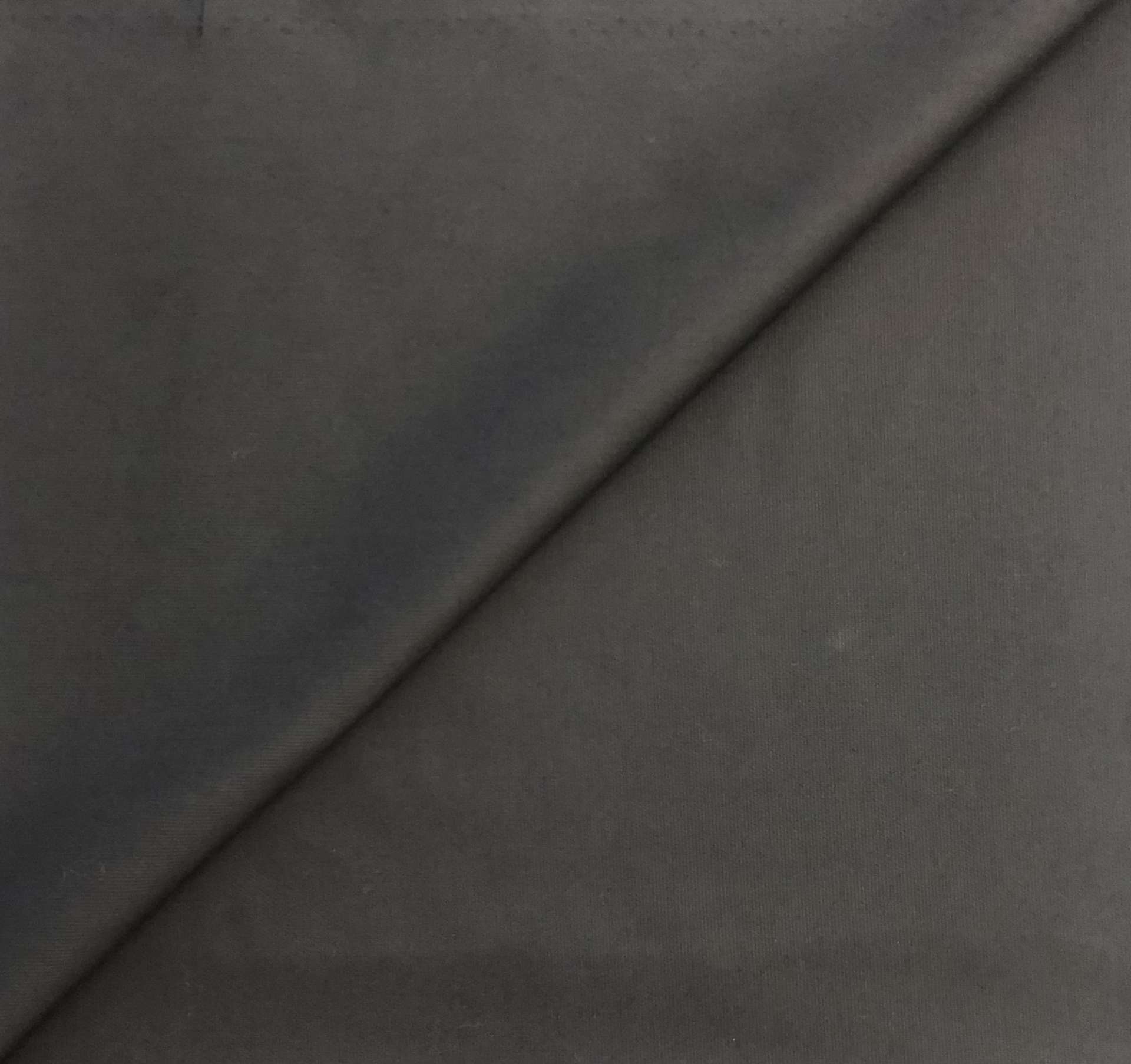 Cotton Pima Wale Pique in Black