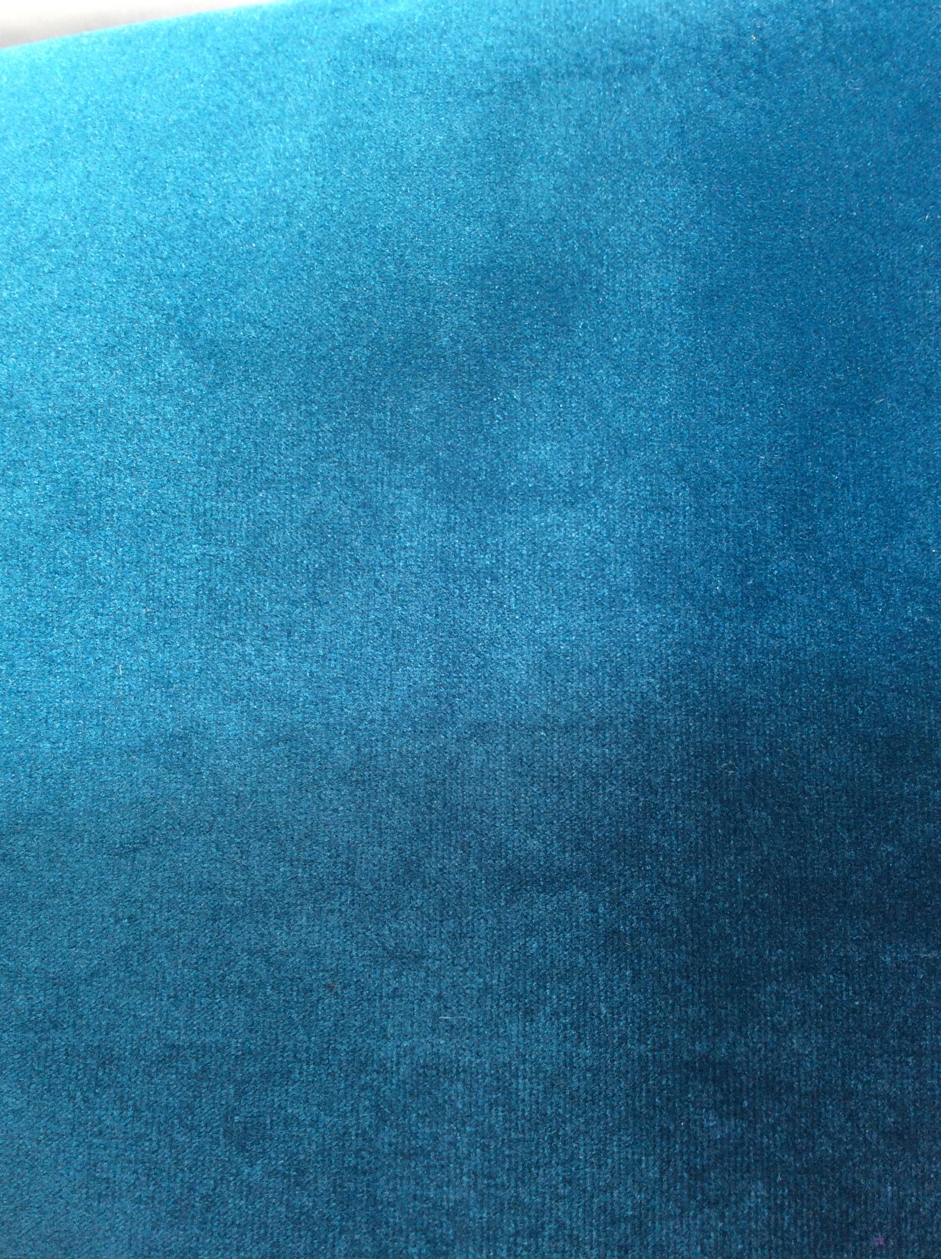 Polyester Upholstery Velvet in Peacock