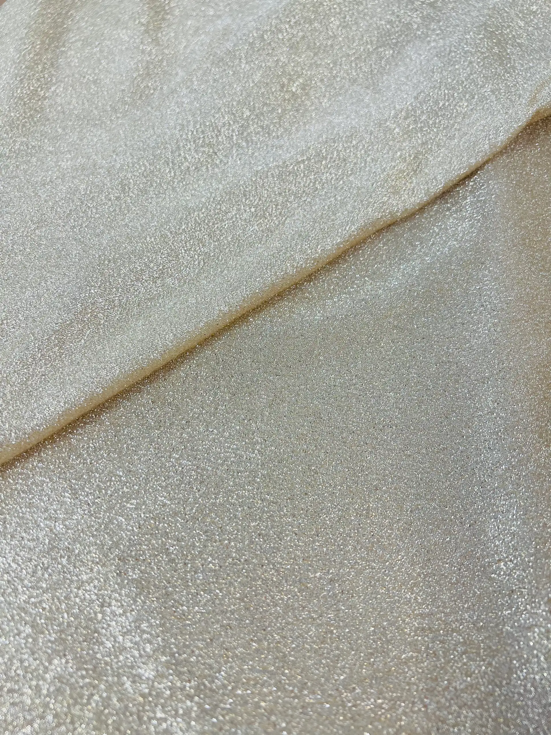 Silk Blend Stretch Lamé