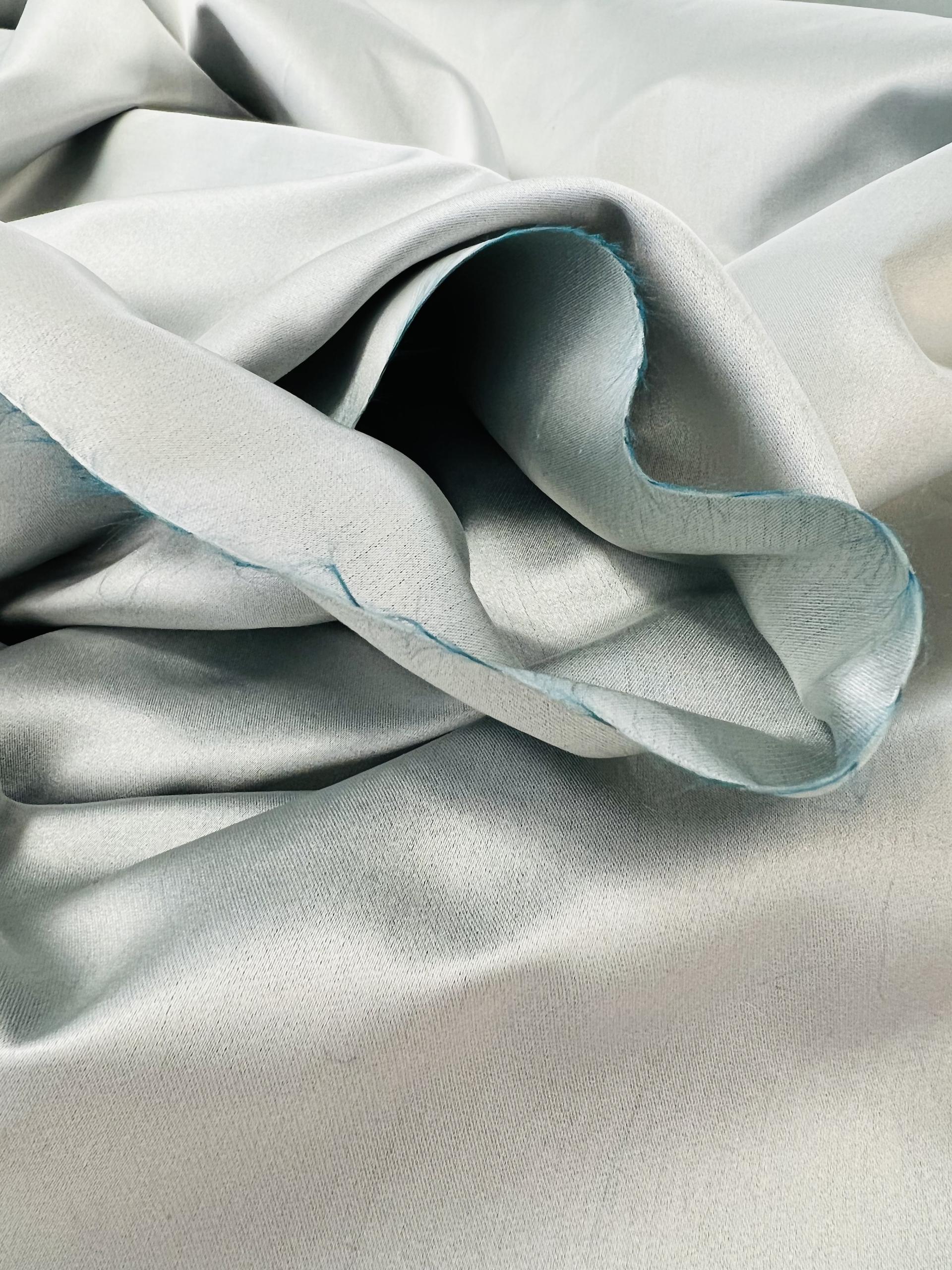 Silk & Acetate Double Face Satin Iridescent