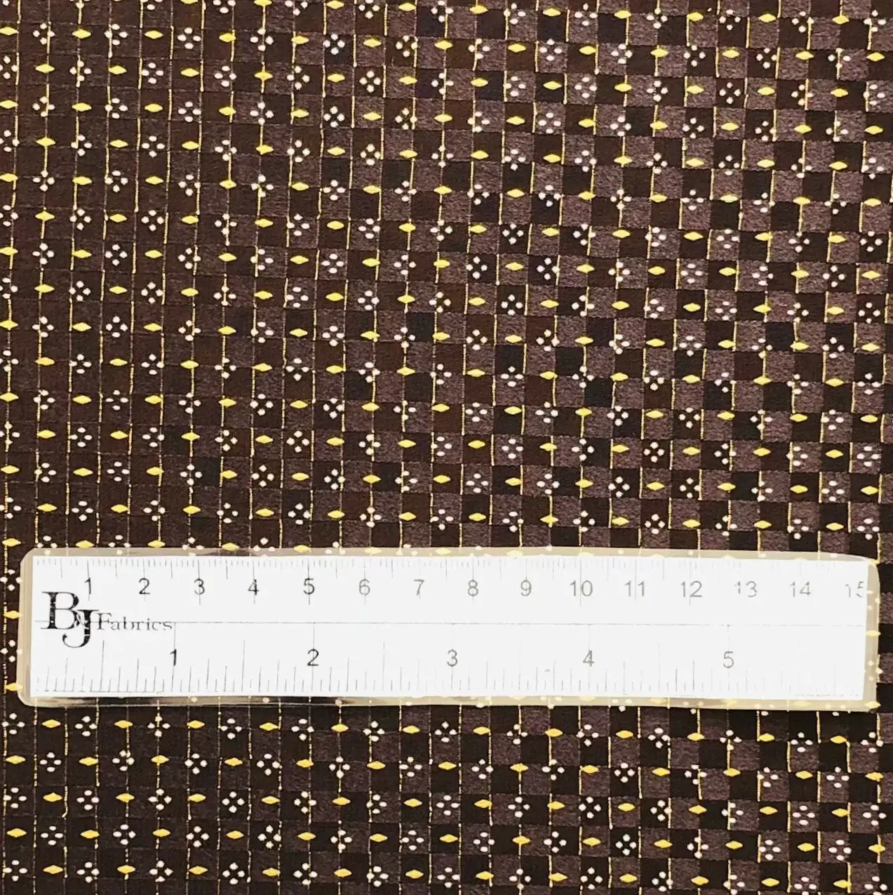 Printed Silk/Metallic Jacquard