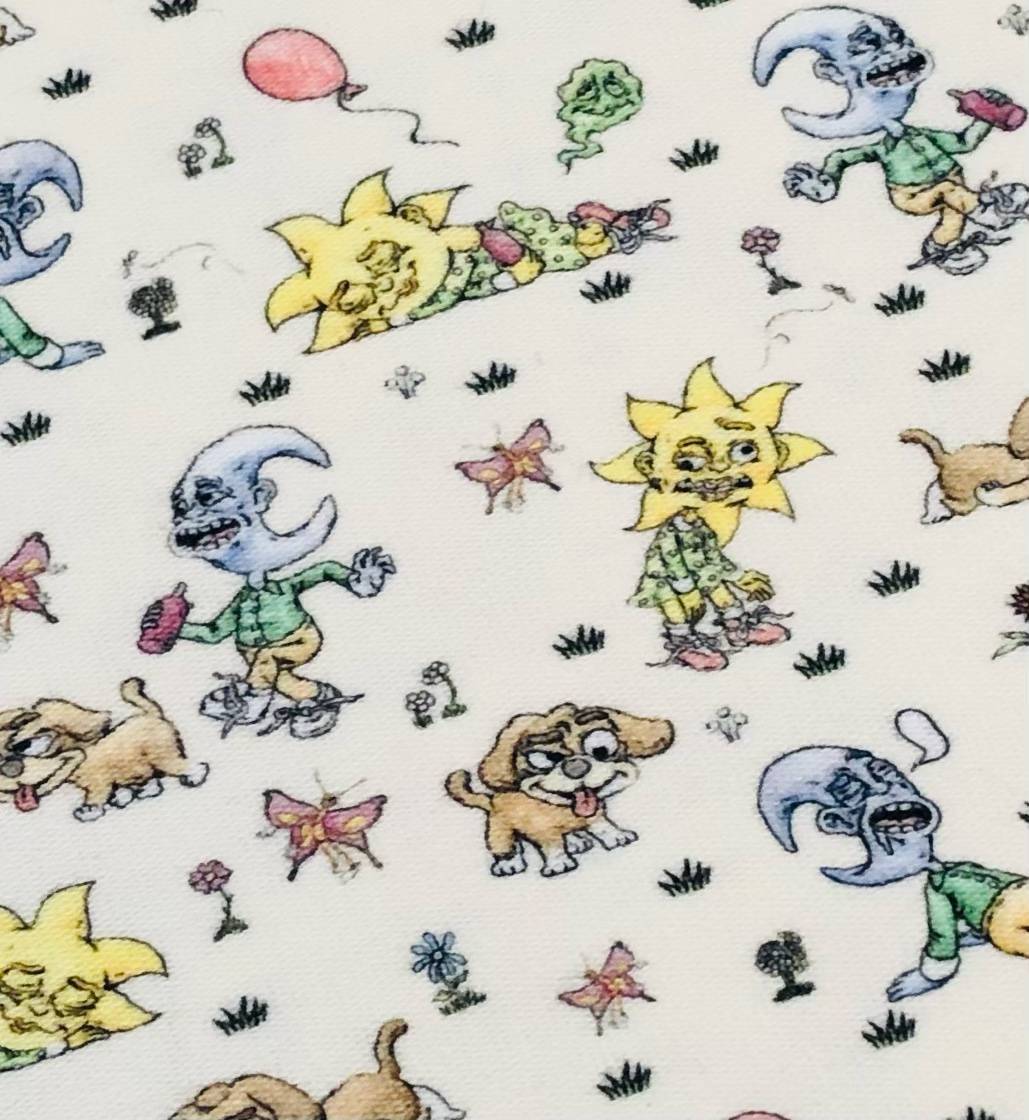 100% Cotton Pique Knit Print