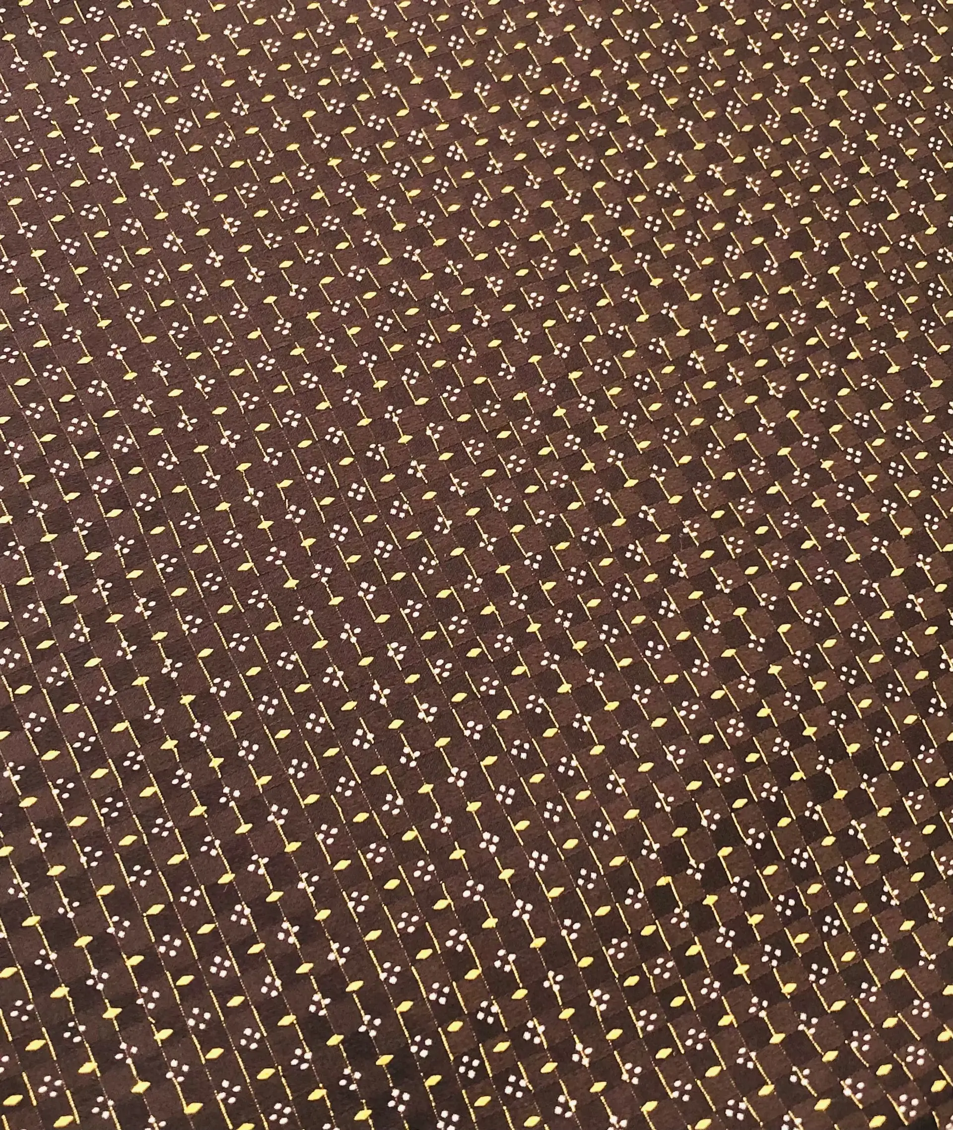 Printed Silk/Metallic Jacquard