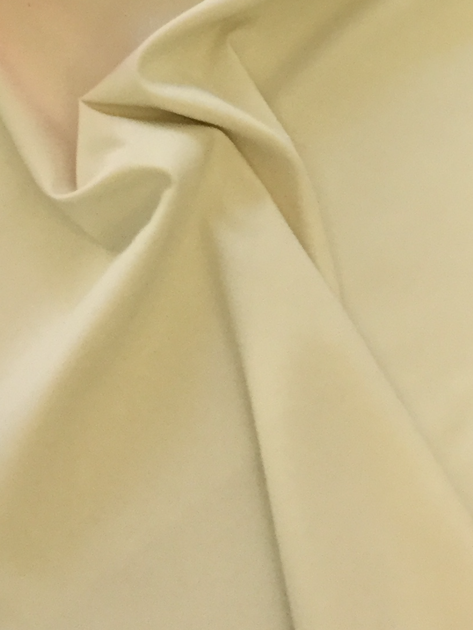 Polyester-Lycra Lining in Ivory