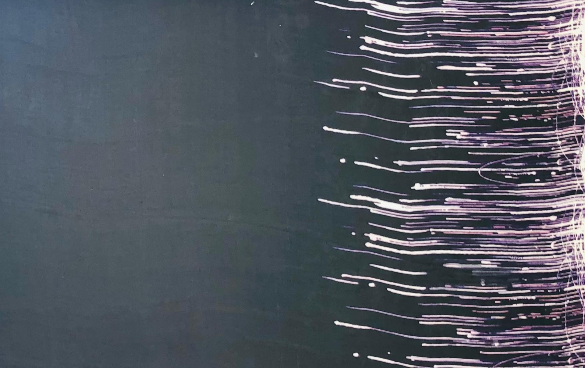 Pure Silk Chiffon Abstract Border Design