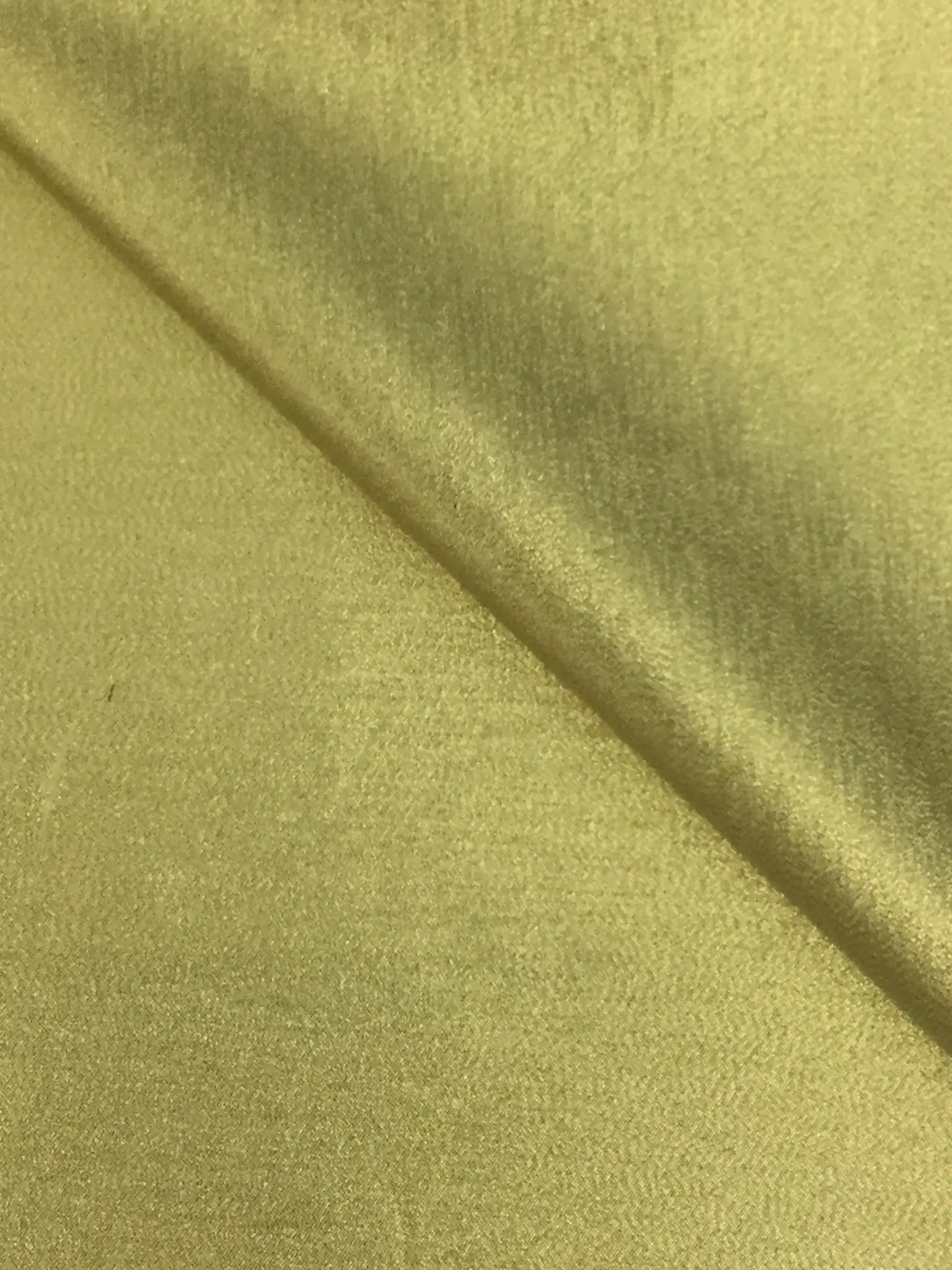 Polyester Lame' in Gold/White