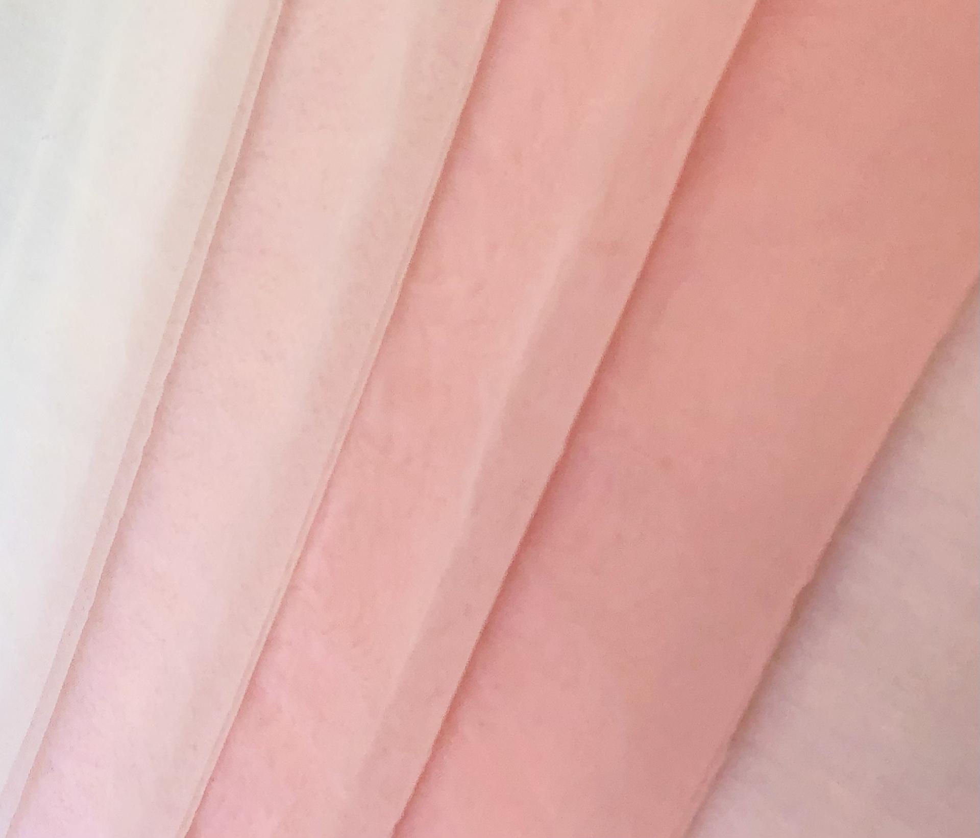 Ombre Tulle in Peach