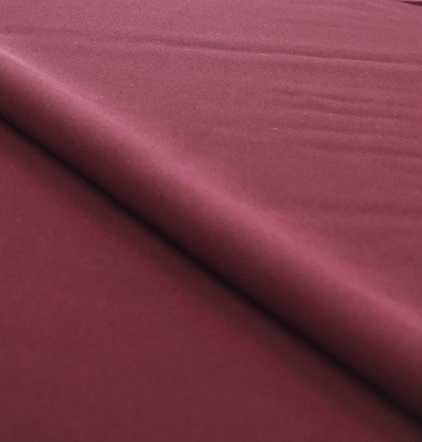 Silk Crepe Georgette in Burgundy