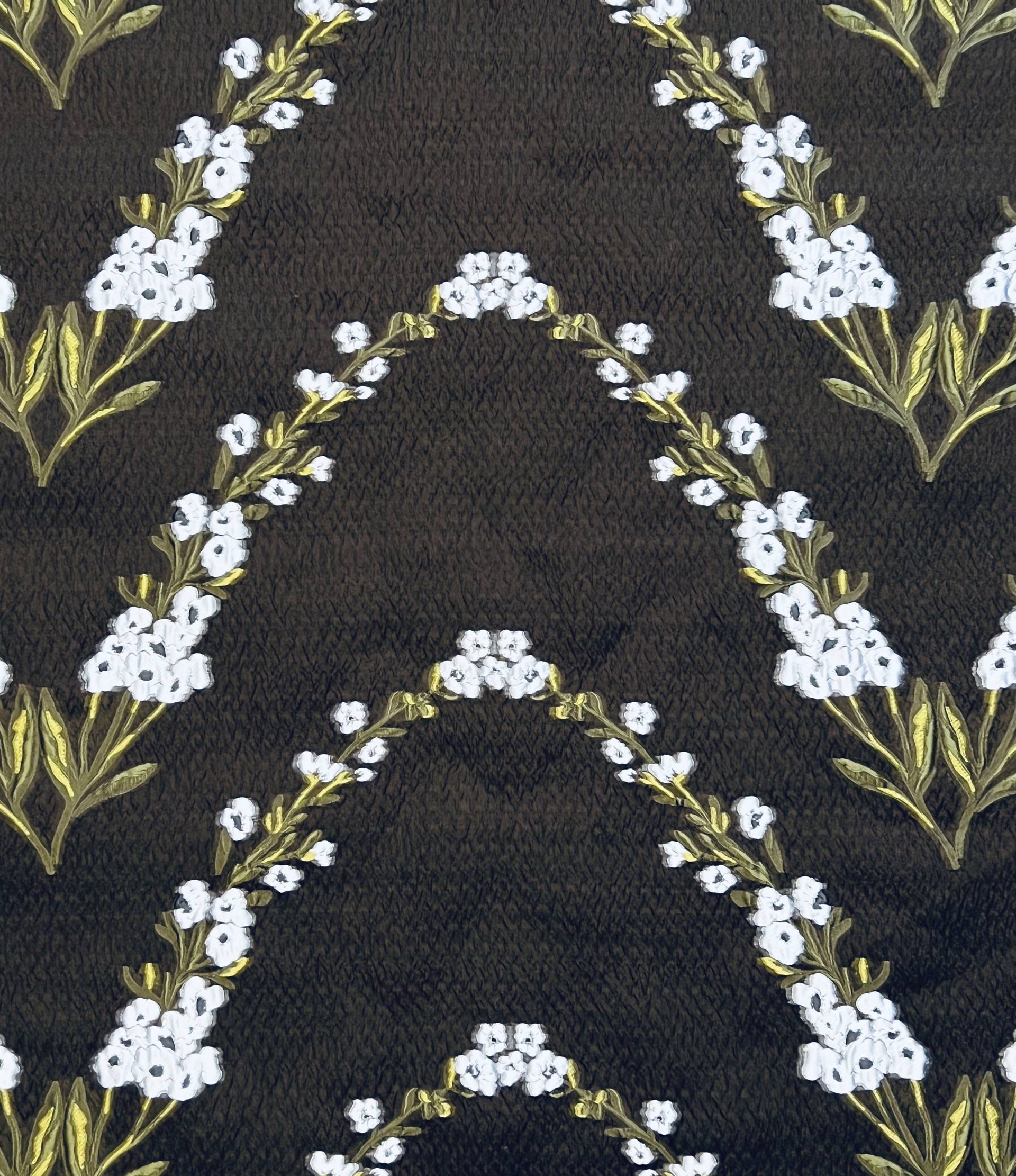 Silk Blend Fil Coupé Cloqué