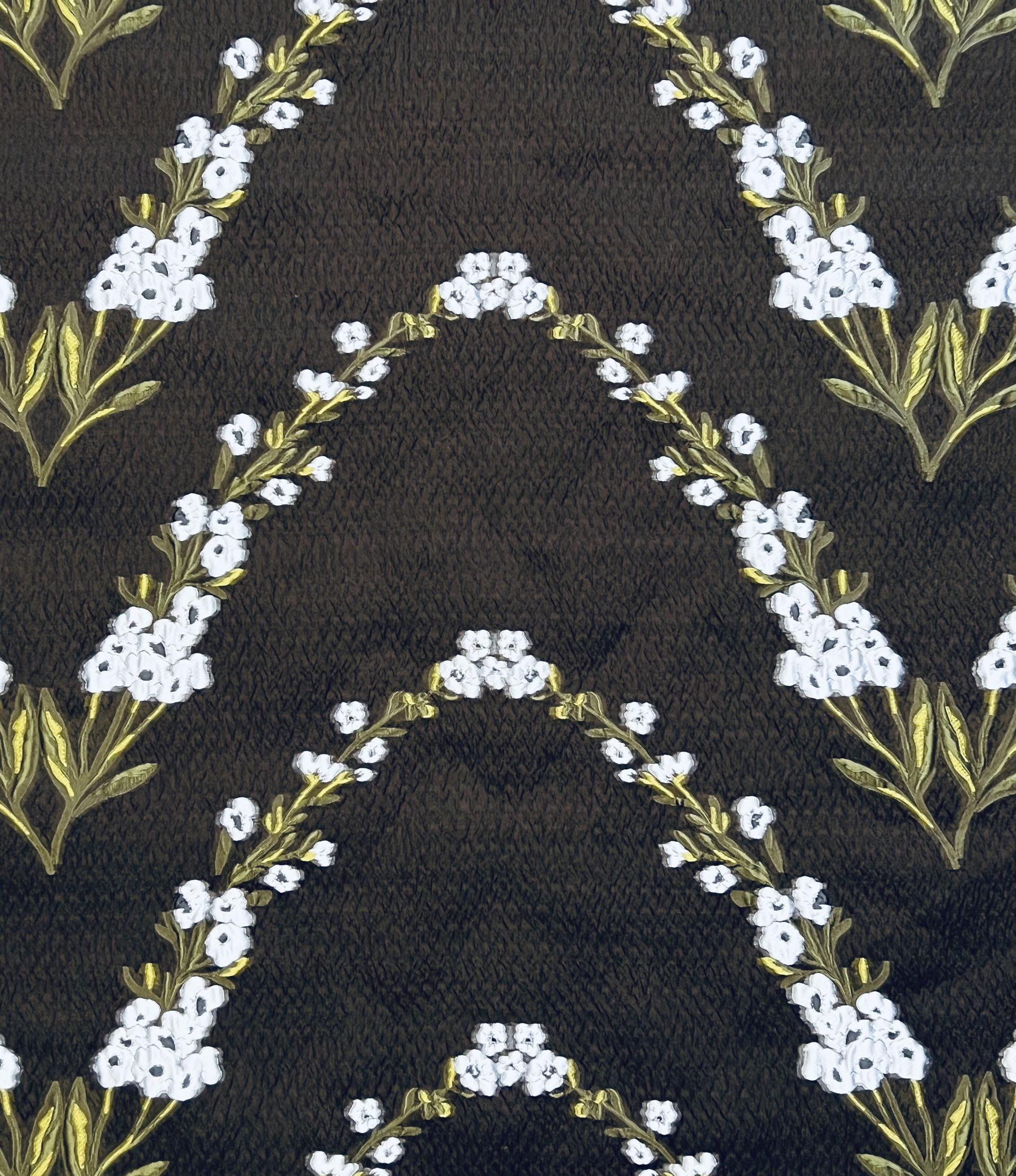 Silk Blend Fil Coupé Cloqué