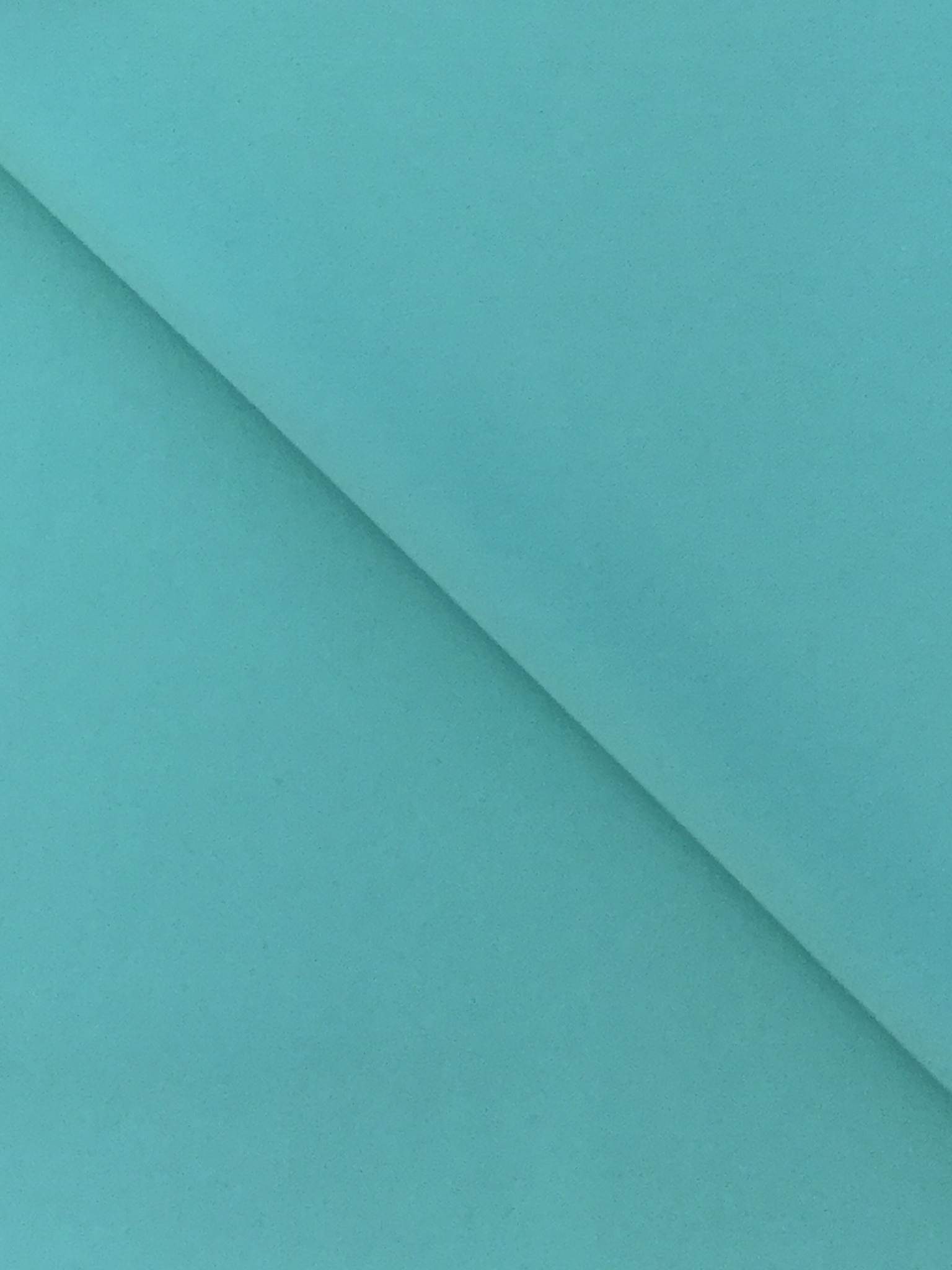 Polyester and Spandex Stretch Crepe in Tiffany Blue