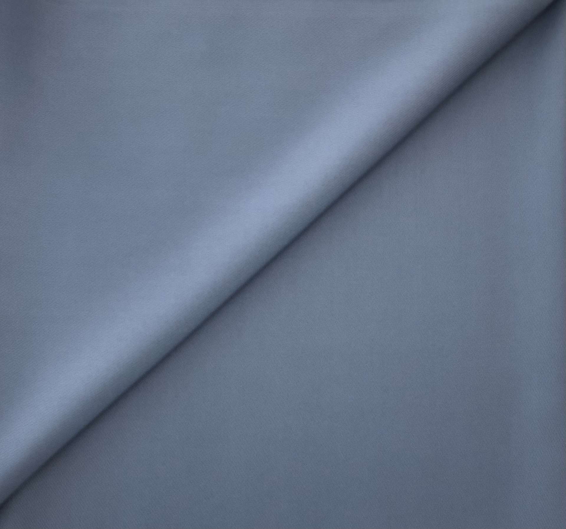 Italian Wool Twill in Cool Slate Blue