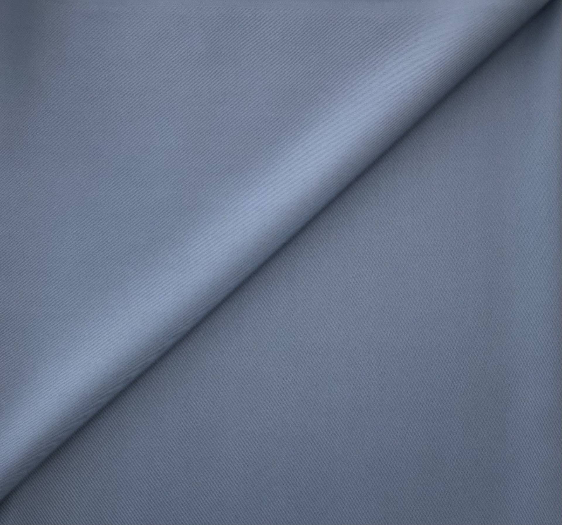 Italian Wool Twill in Cool Slate Blue