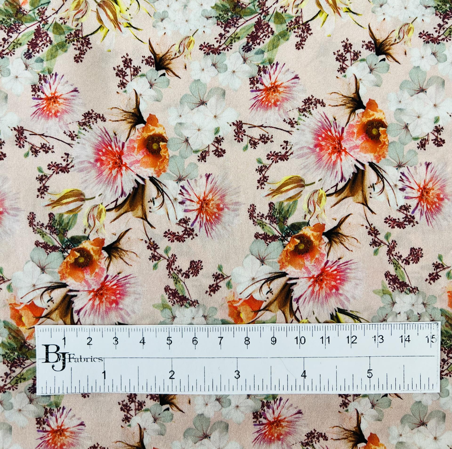 Digital Printed Charmeuse