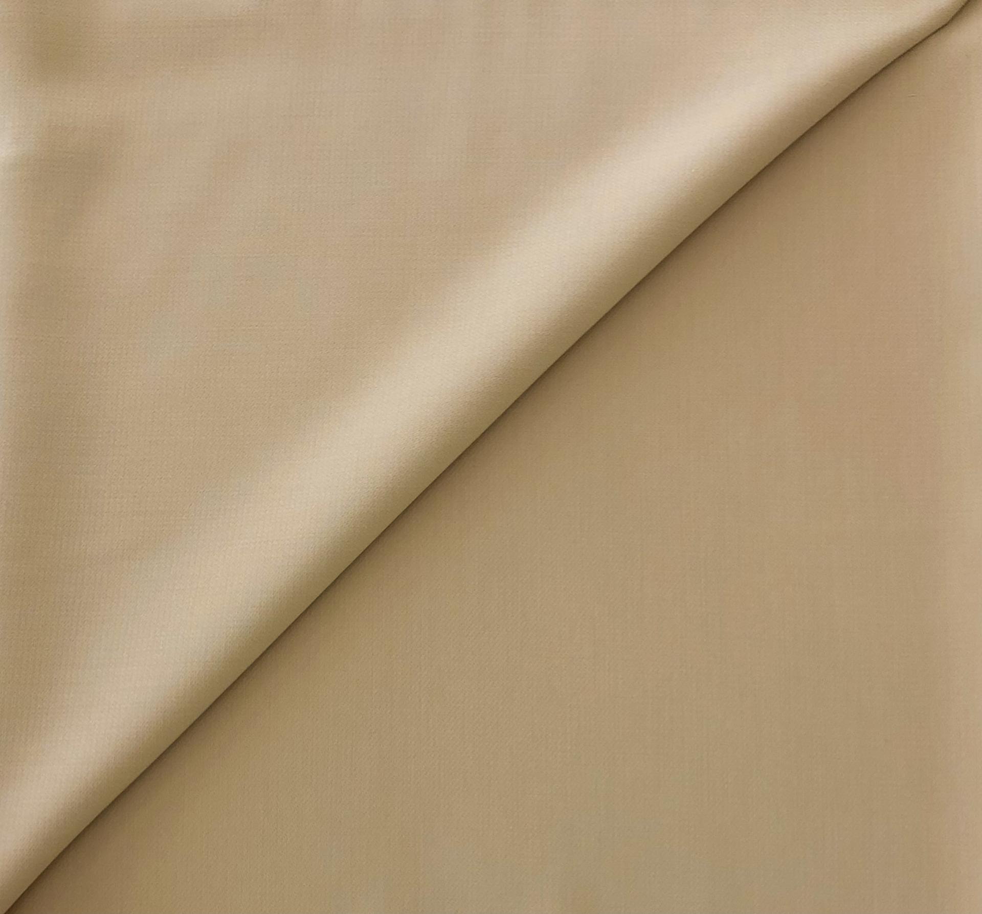 Poly Rayon Stretch Suiting in Beige