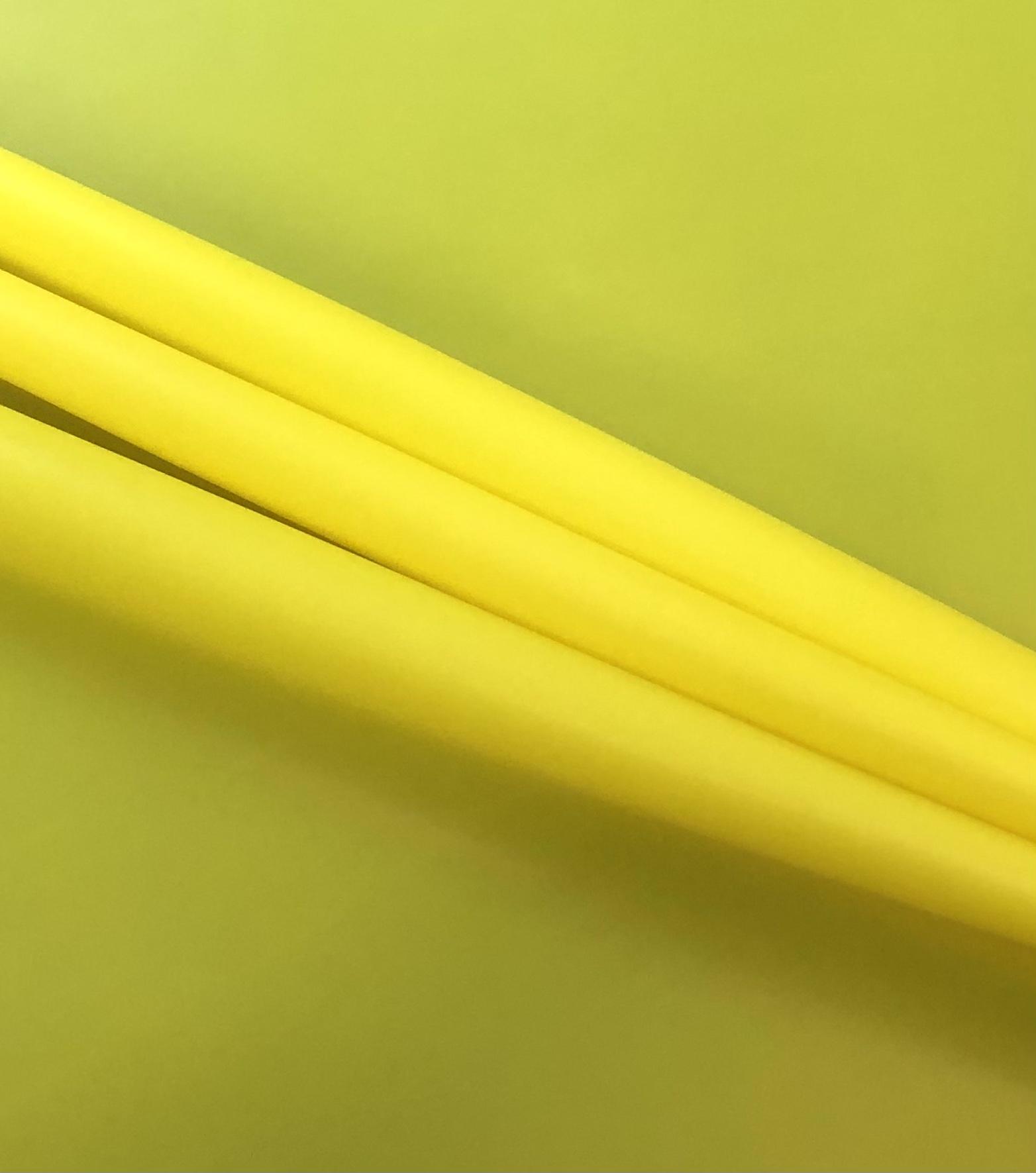 .45mm Rubber in Neon Yellow