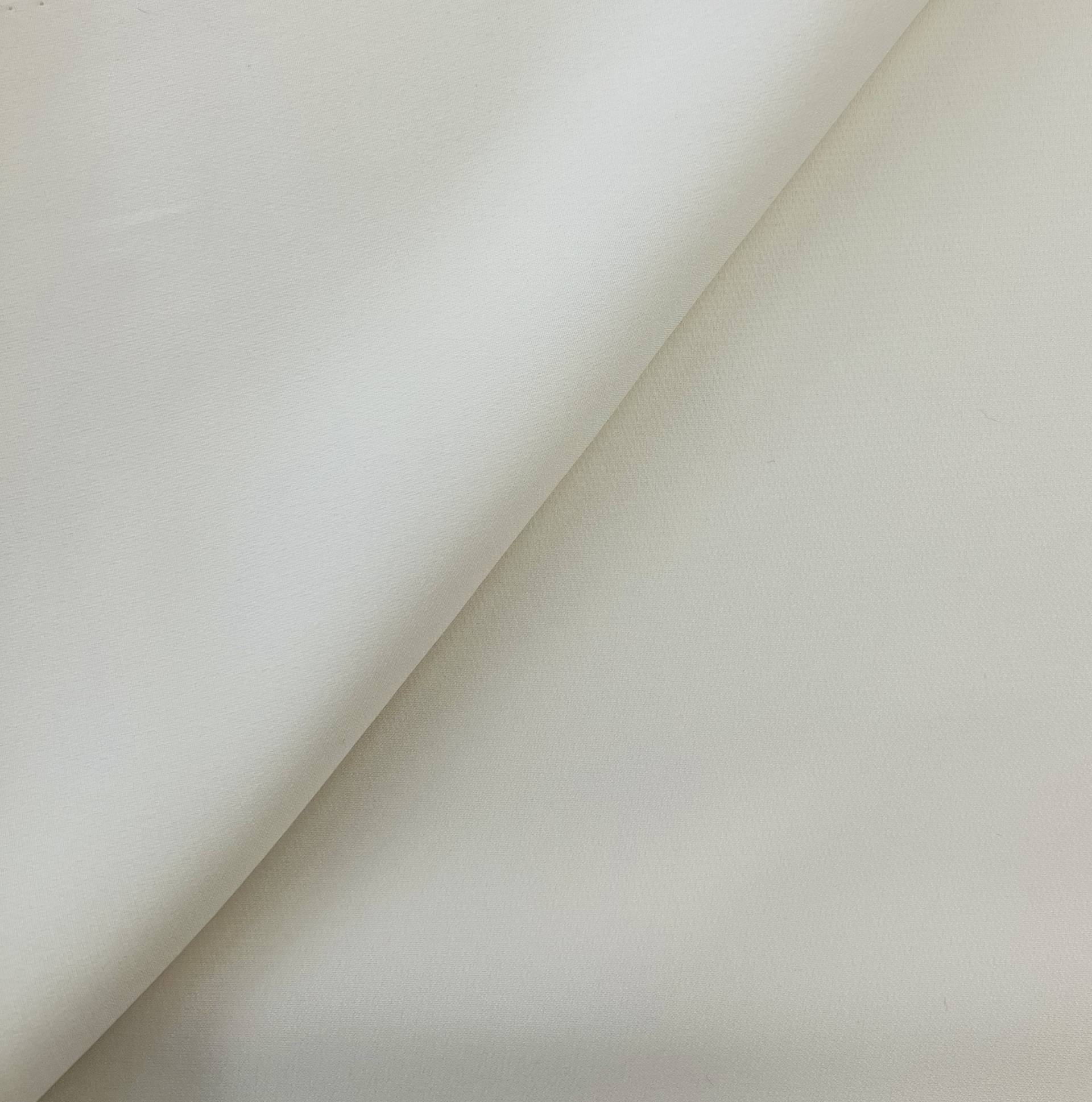 Silk Sponge Georgette In Ivory