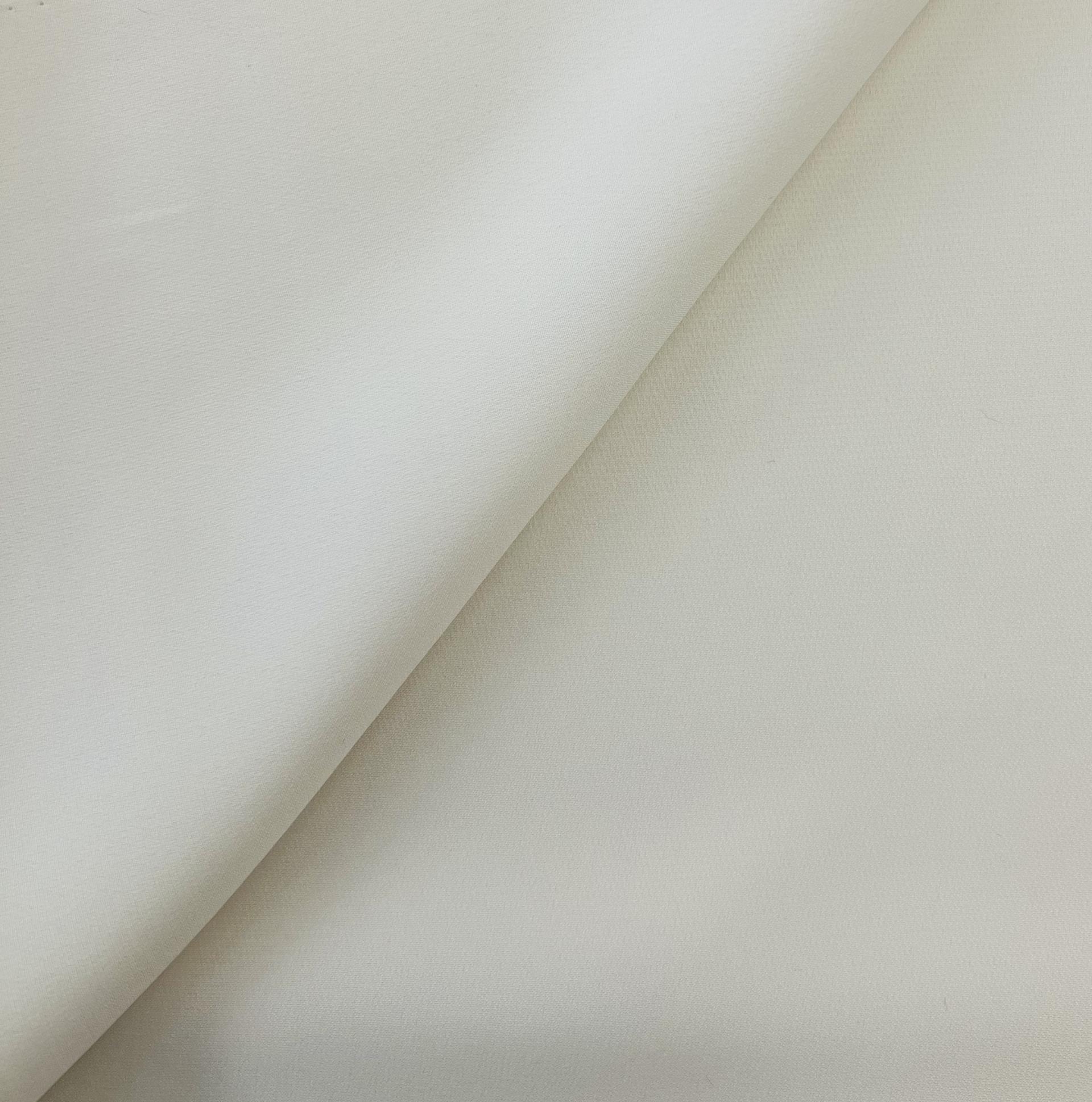 Silk Sponge Georgette In Ivory
