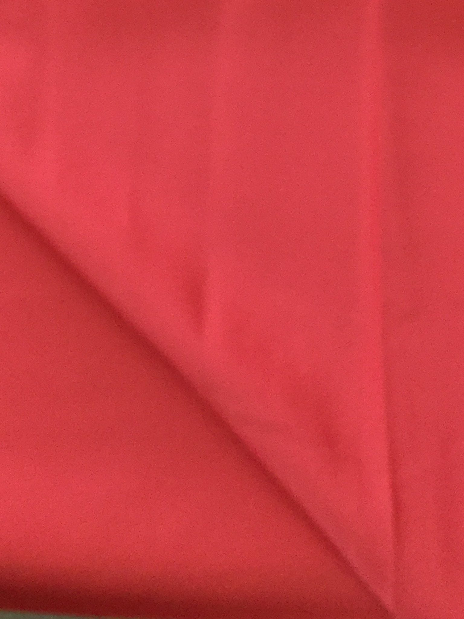 Stretch Polyester Satin in Coral