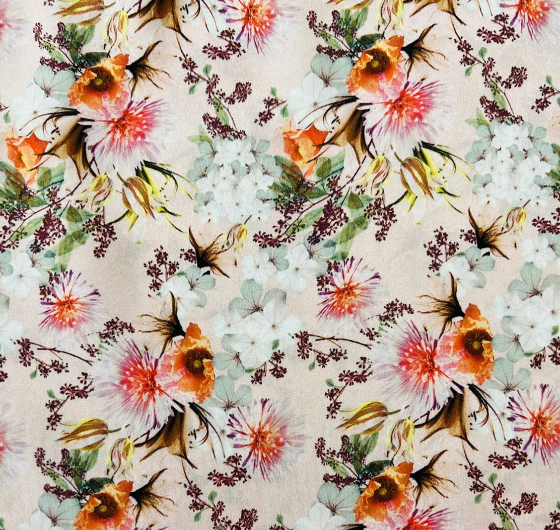 Digital Printed Charmeuse