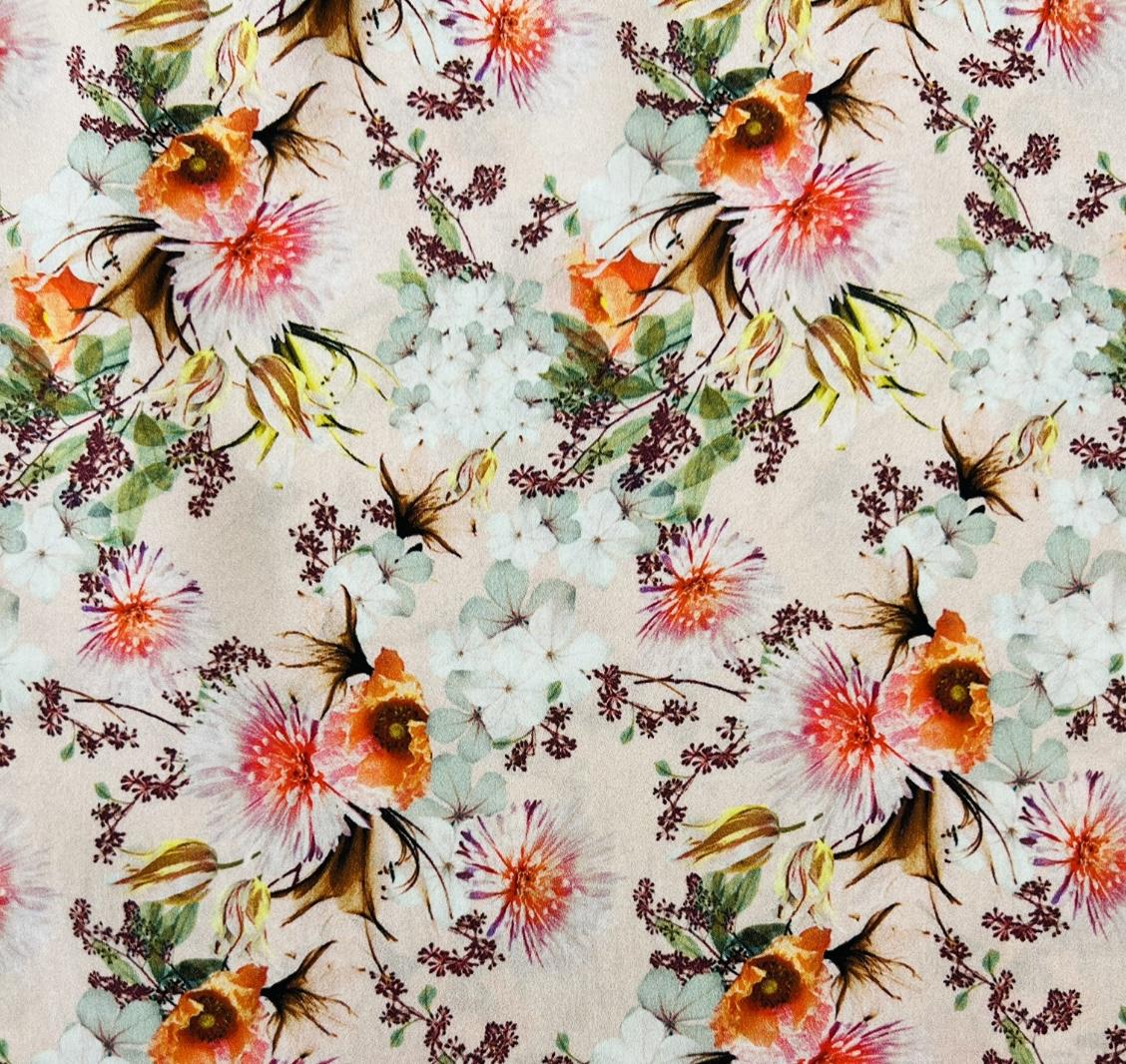 Digital Printed Charmeuse