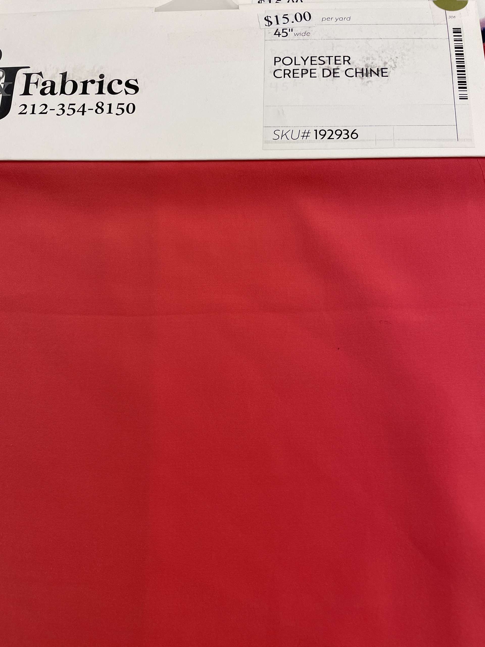 Polyester Crepe de Chine